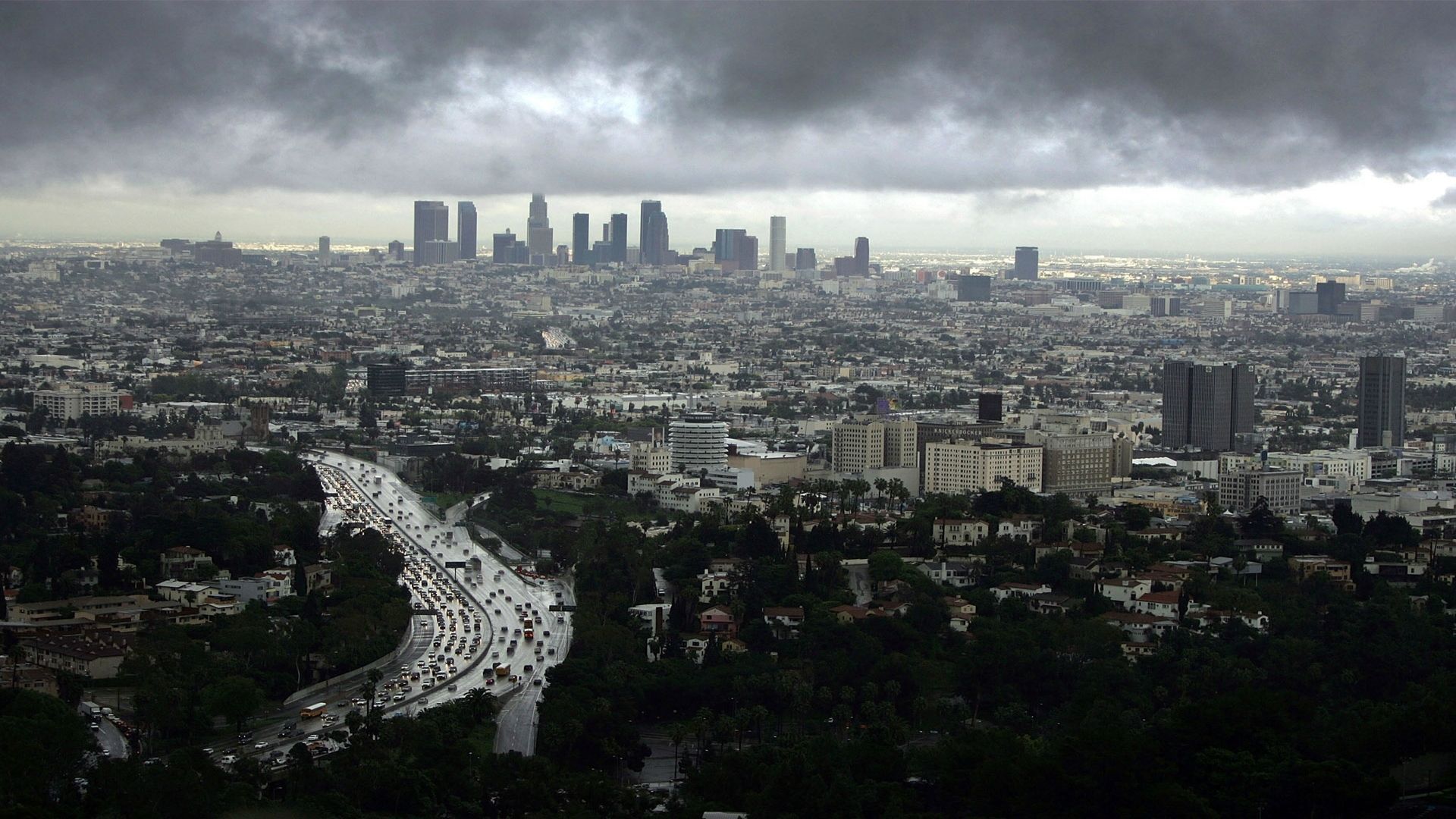 LA under a storm. City, Los angeles wallpaper, Los angeles