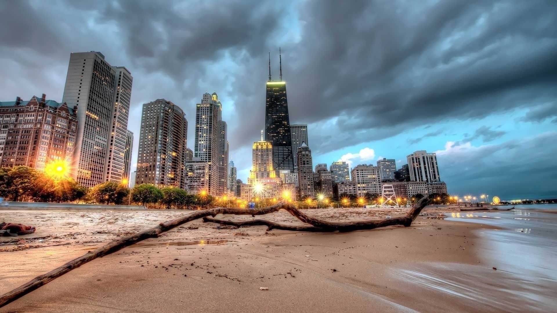 Chicago Skyscraper HD wallpaper