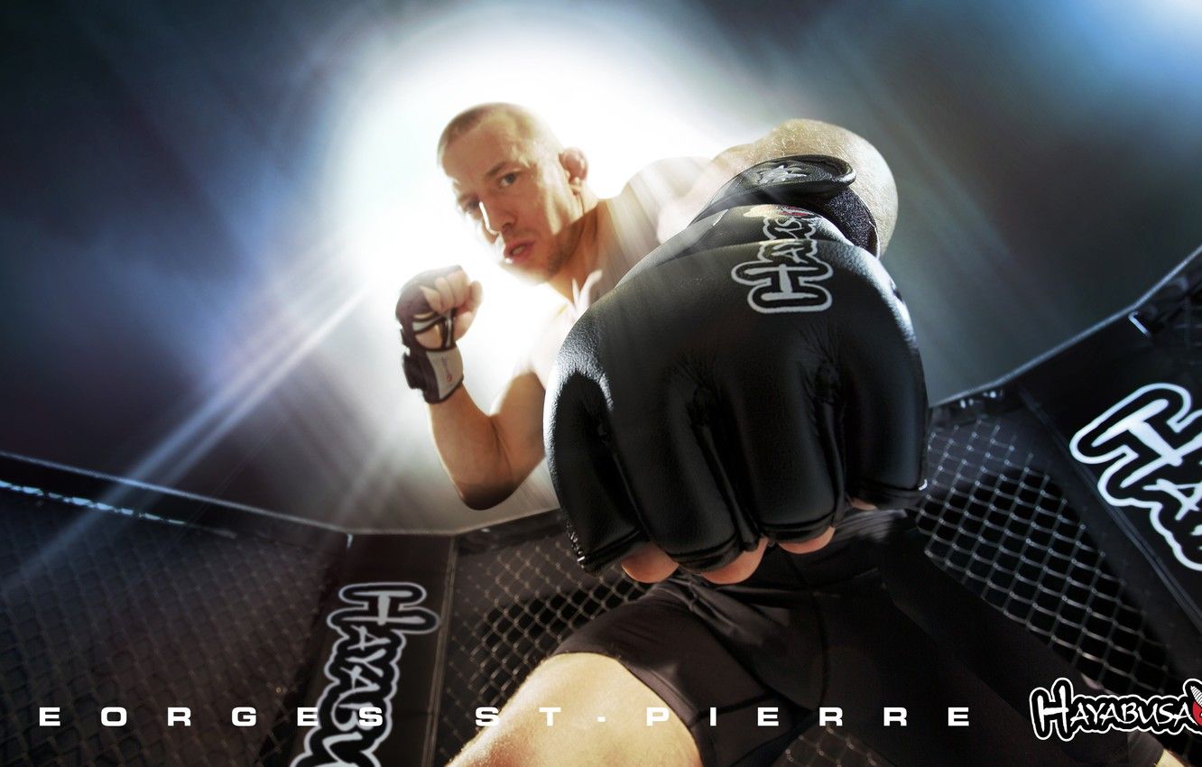 Photo Wallpaper Mma, Ufc, Champion, Georges, Welterweight, St Pierre