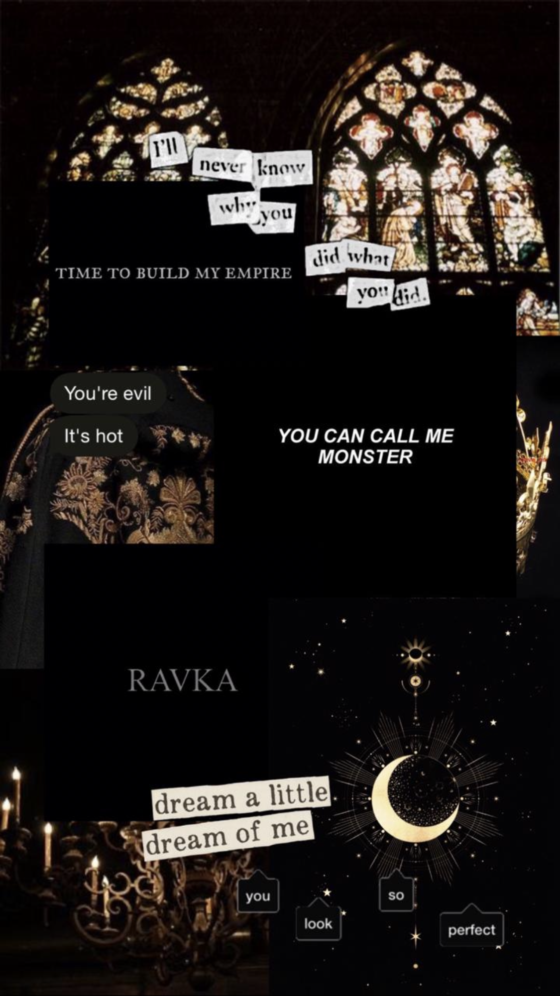 The Darkling aesthetic wallpaper black and gold Ravka Shadow and bone Grishaverse. Black and gold aesthetic, Book wallpaper, The darkling