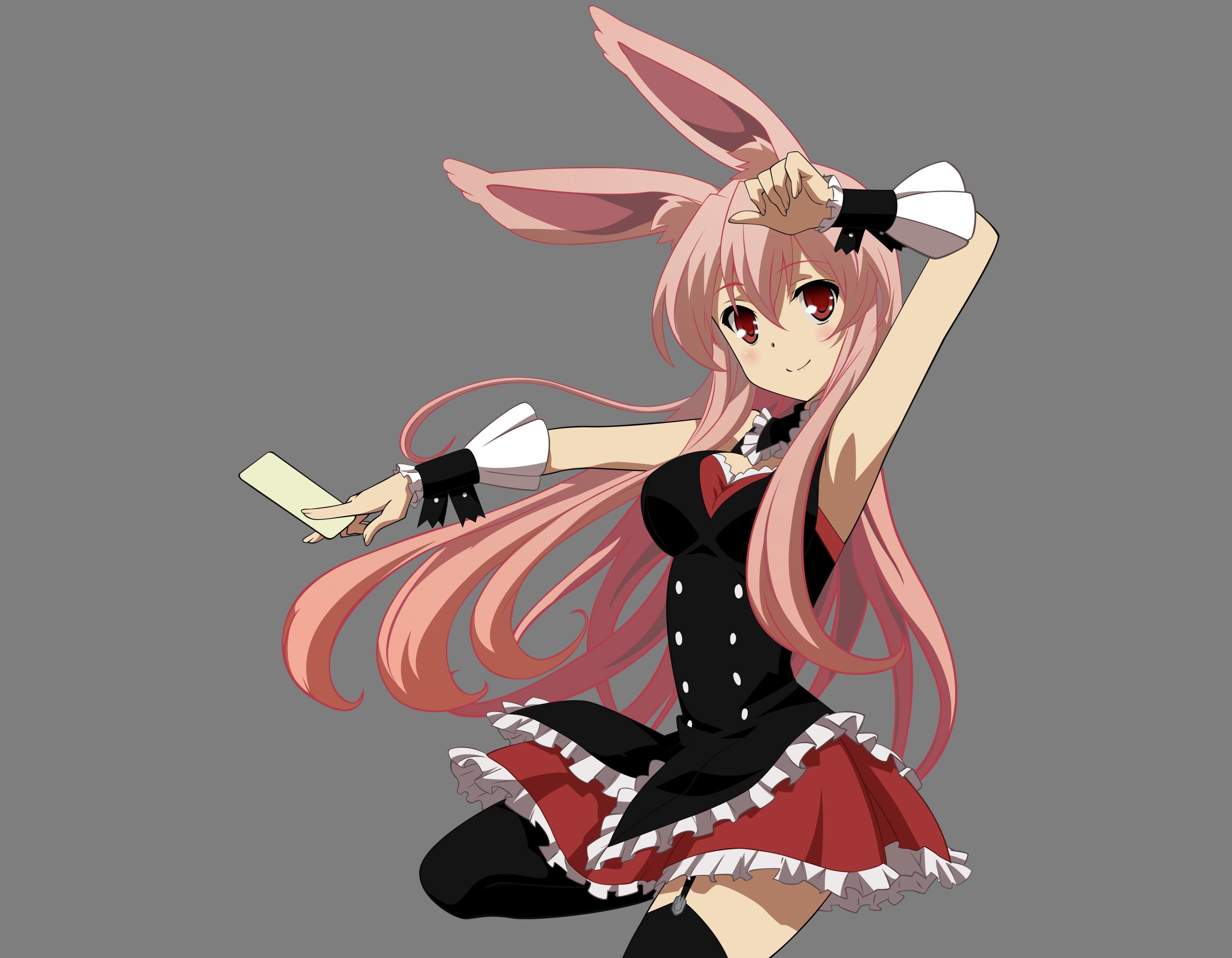 Девочка кролик аниме