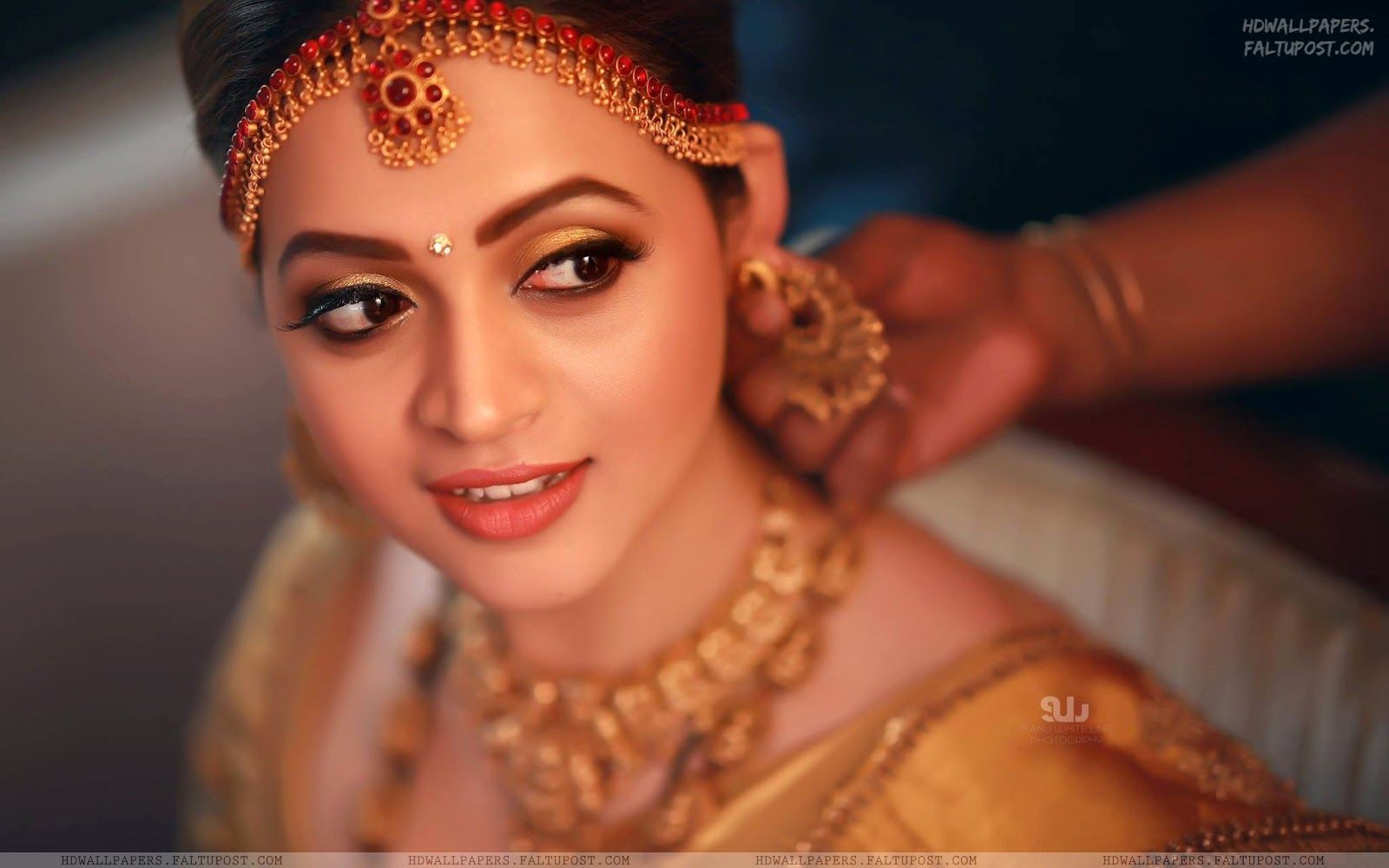 Bhavana Menon HD Wallpaper. Bhavana actress, Actress wedding, Celebrity weddings