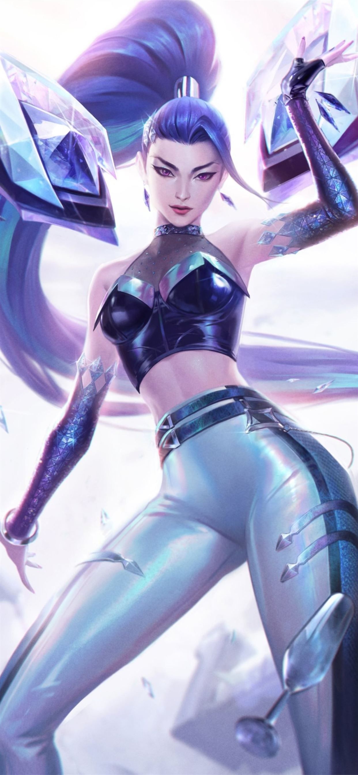 kaisa league of legends 4k game 2020 iPhone 11 Wallpaper Free Download