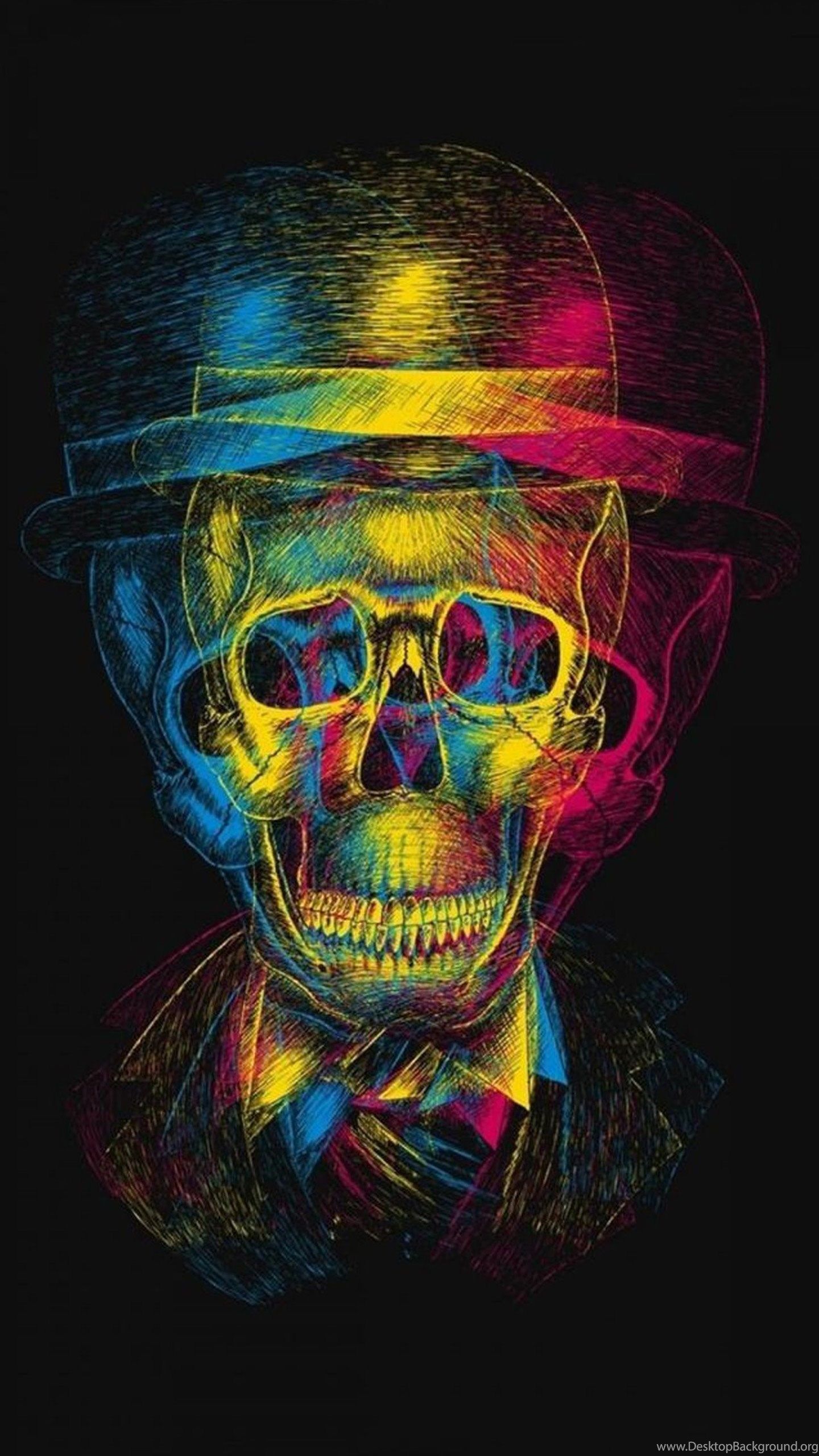 HD Creative Crayons iPhone 6s Plus Wallpaper Desktop Background