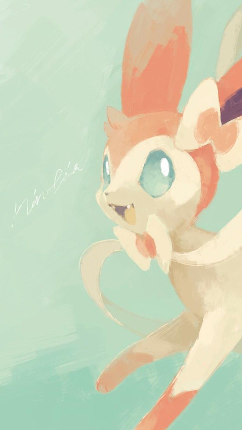 more sylveon wallpaper. Pokemon eeveelutions, Cute pokemon, Pokemon art
