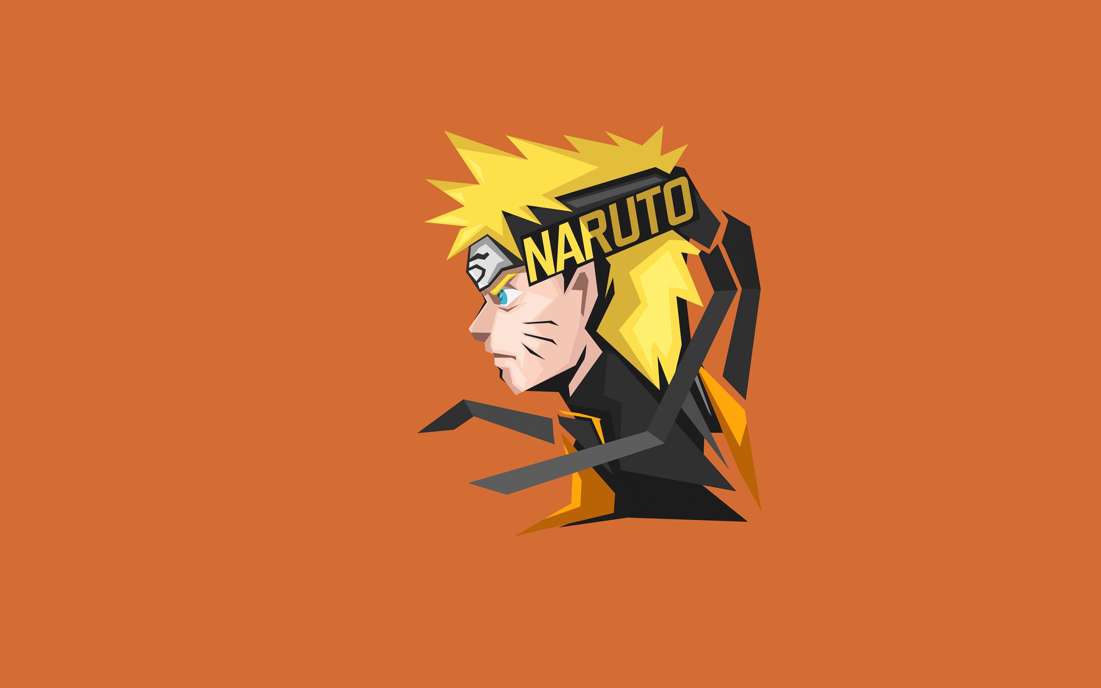 Minimalist Naruto Desktop Wallpaper