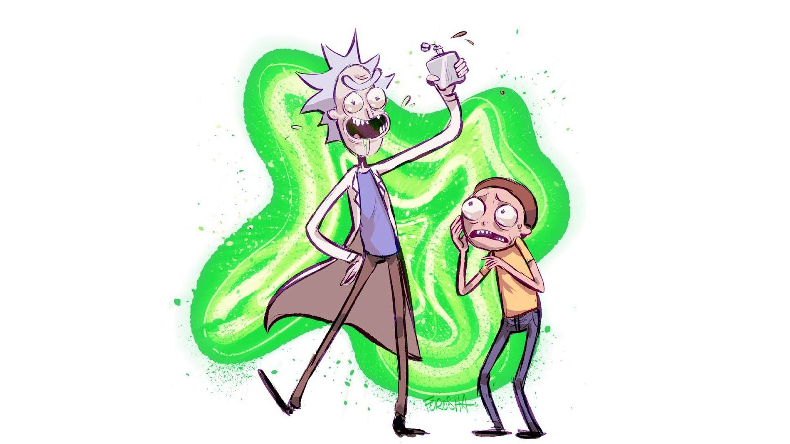 1080p Rick and Morty HD Wallpaper HD Background For Computer