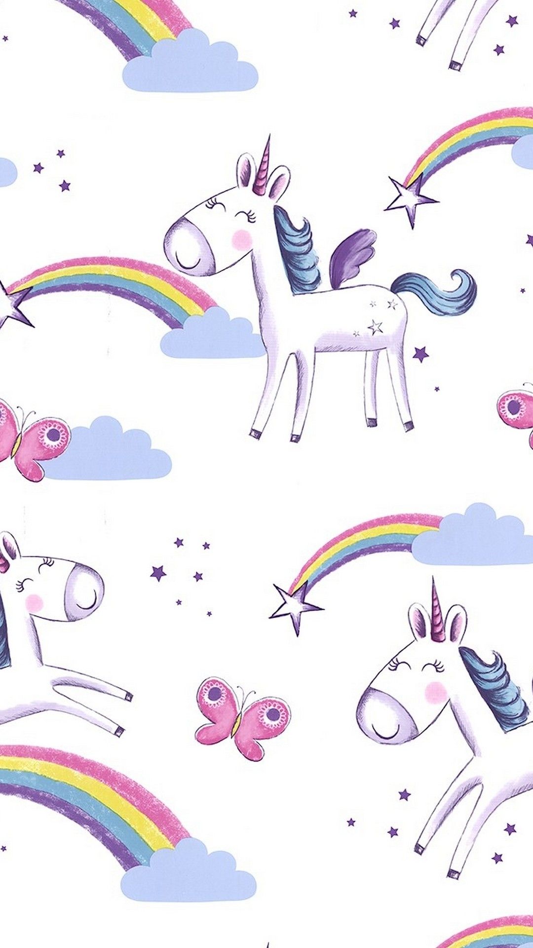 Android Wallpaper Cute Girly Unicorn Android Wallpaper