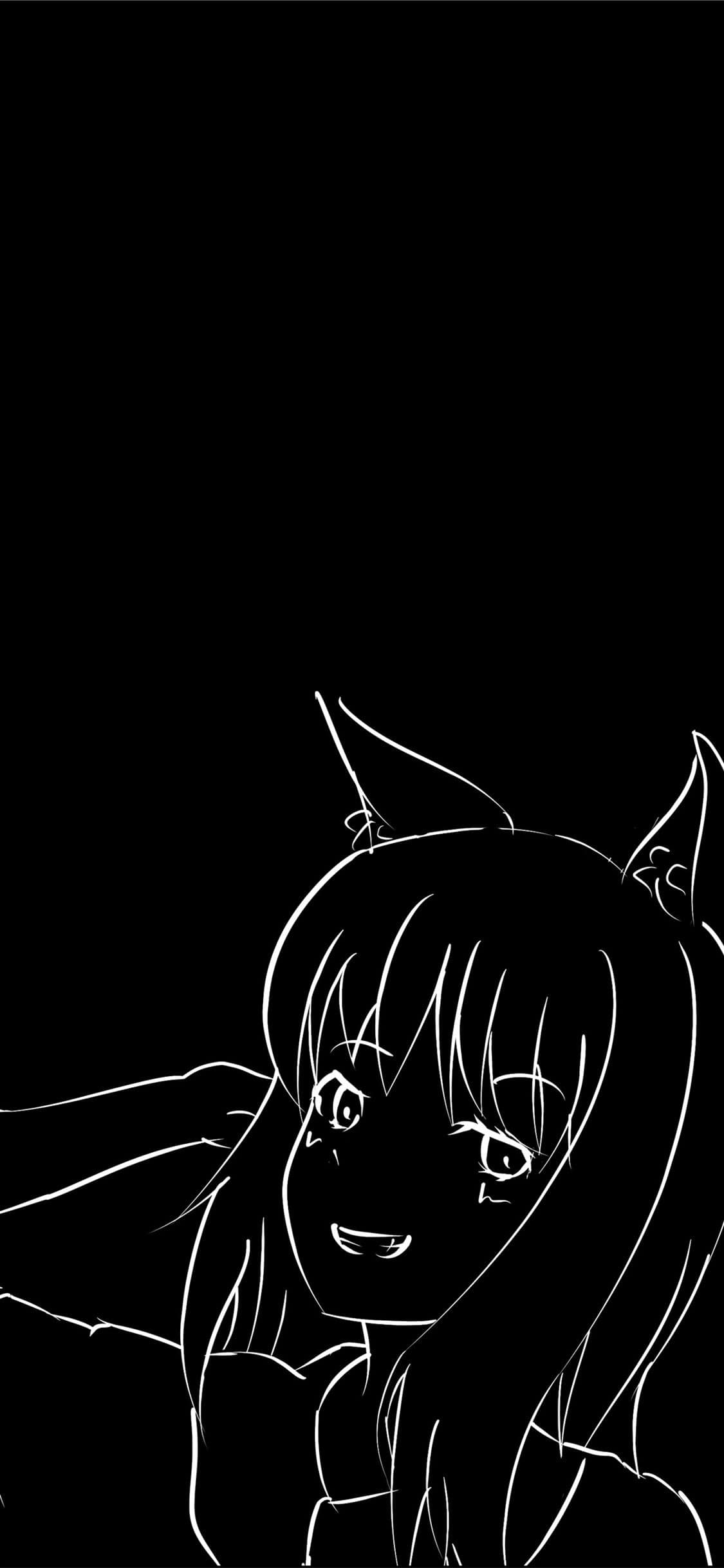 Black And White Aesthetic Anime HD Wallpapers  Wallpaper Cave