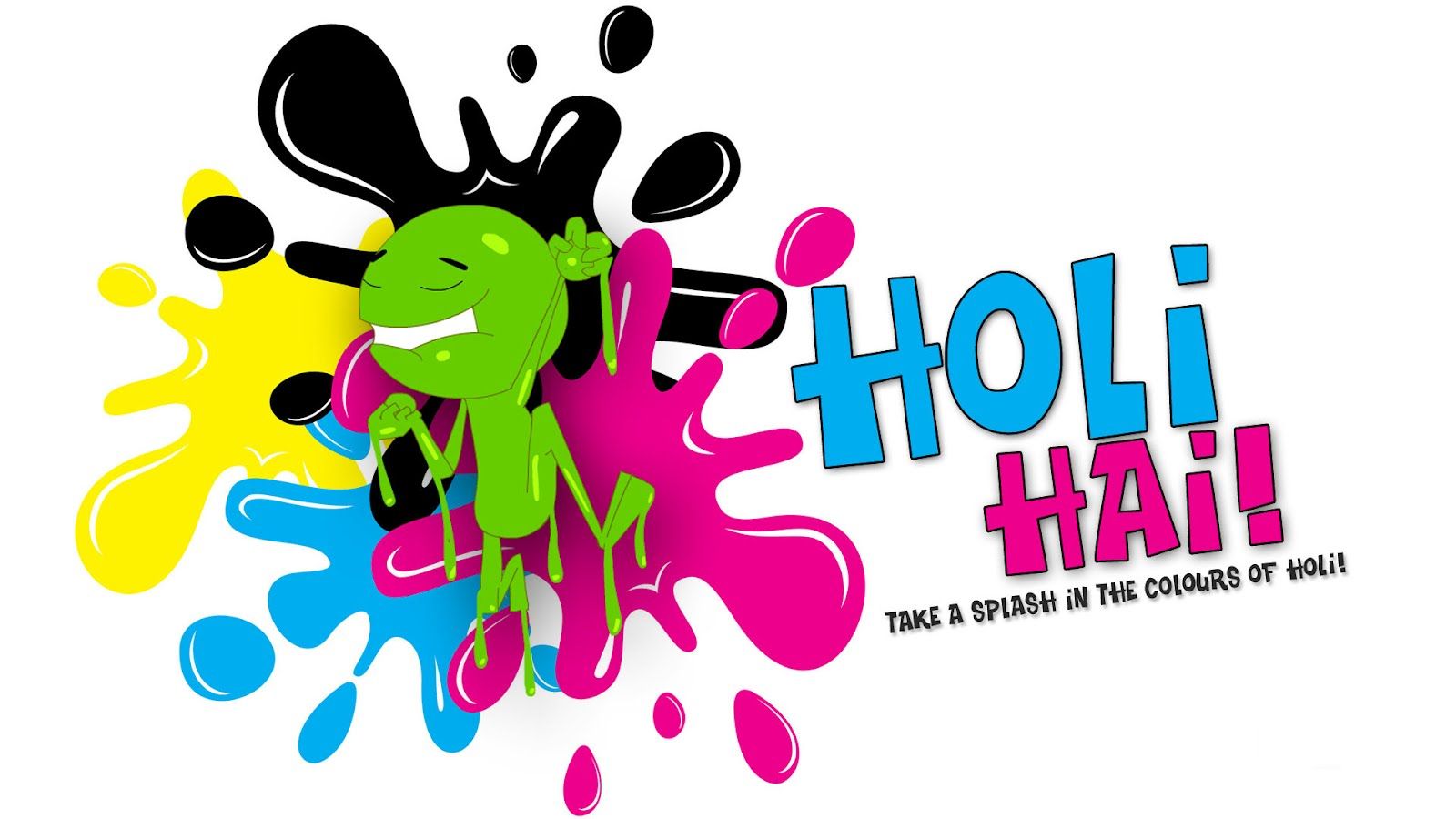 holi cartoons wallpapers