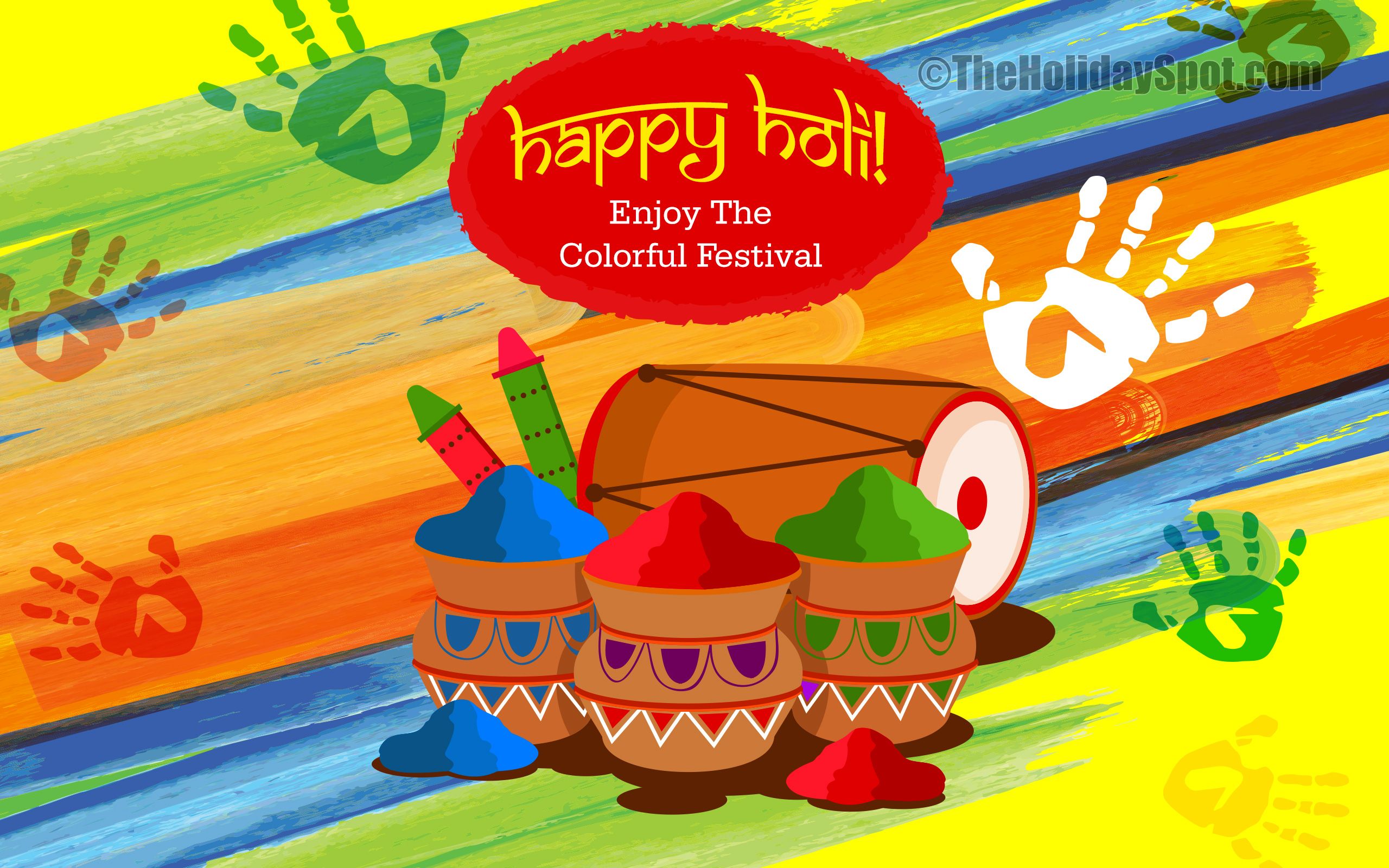 holi cartoons wallpapers