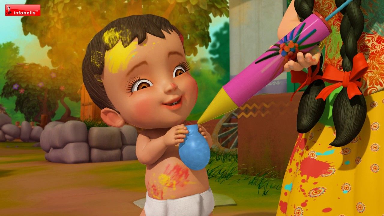 HOLI AAYEE. Hindi Rhymes for Children