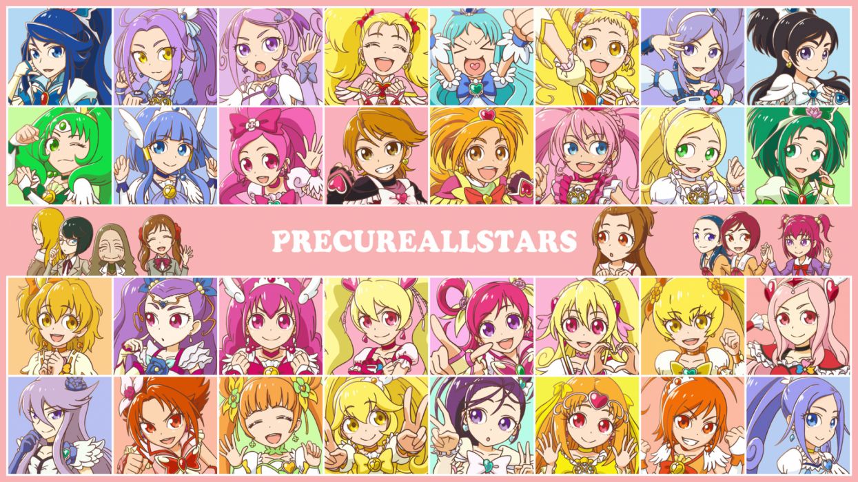 Precure All Stars wallpaperx1080
