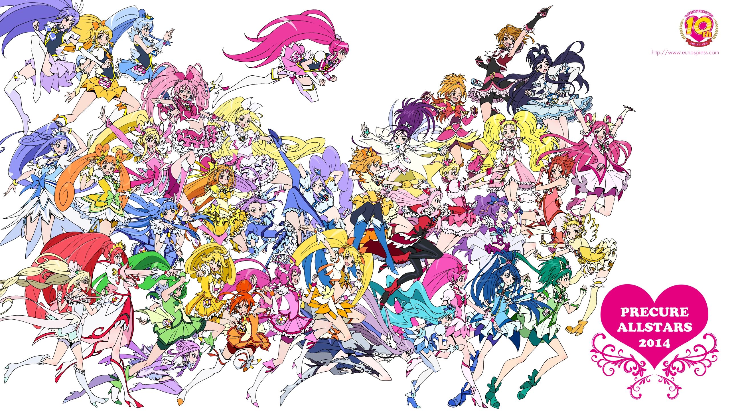 Precure All Stars HD Wallpaper Anime Image Board