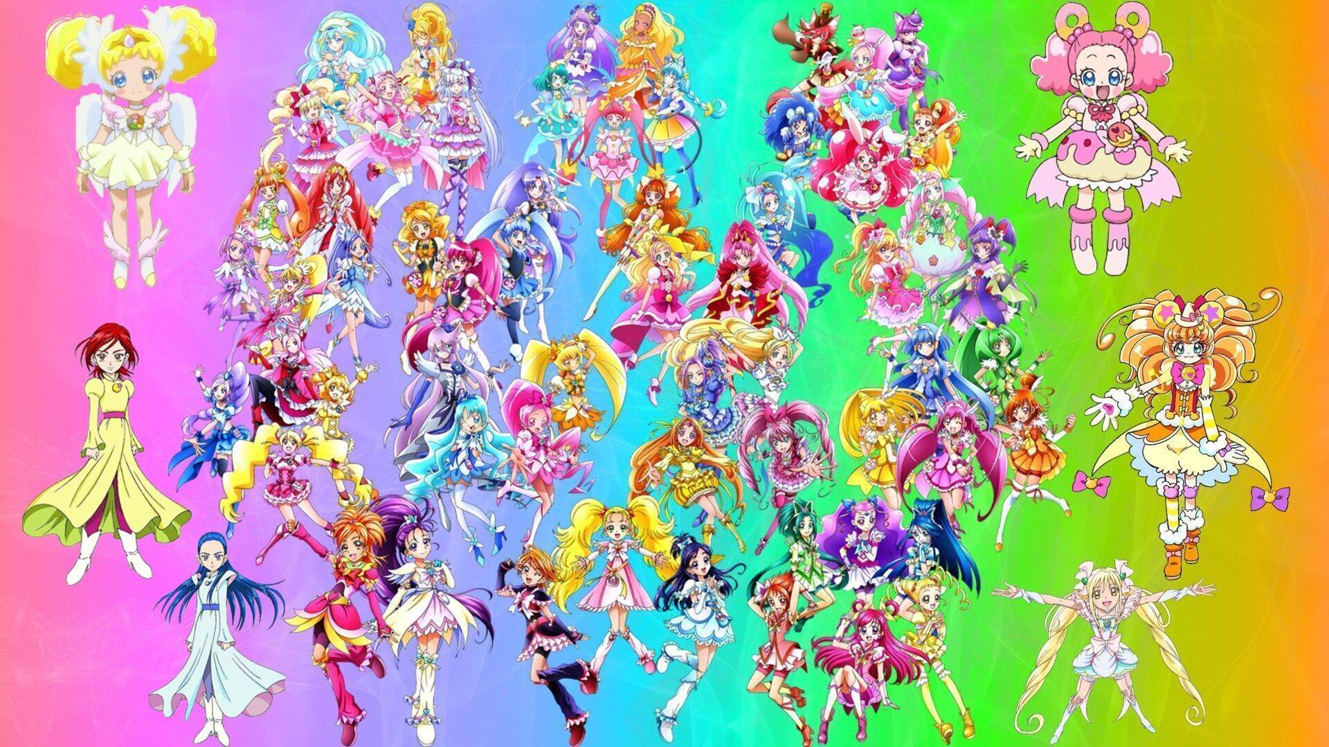 Pretty Cure All Stars Wallpapers - Wallpaper Cave