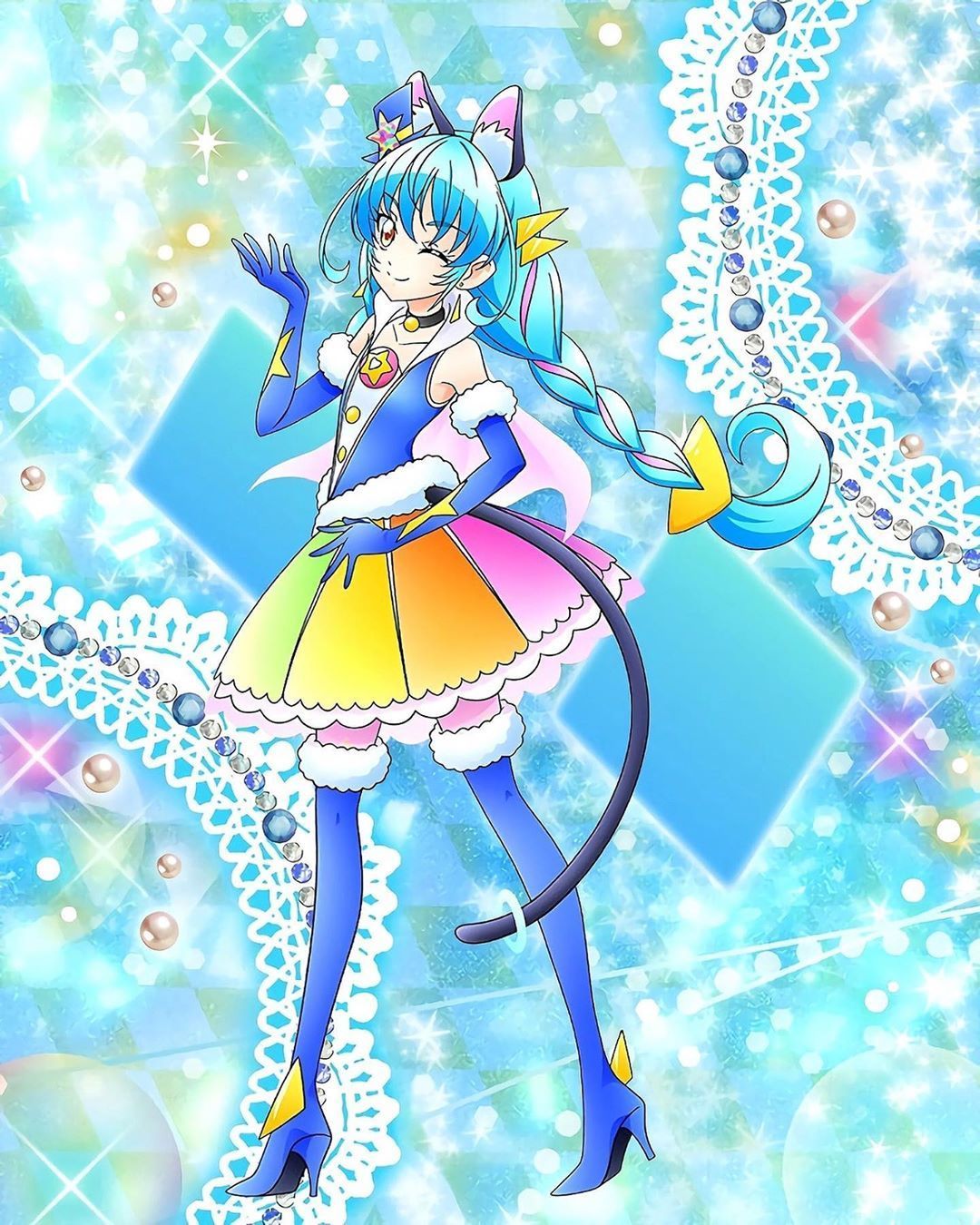 Pretty Cure Wiki - Star Twinkle Precure Cure Cosmo, HD Png