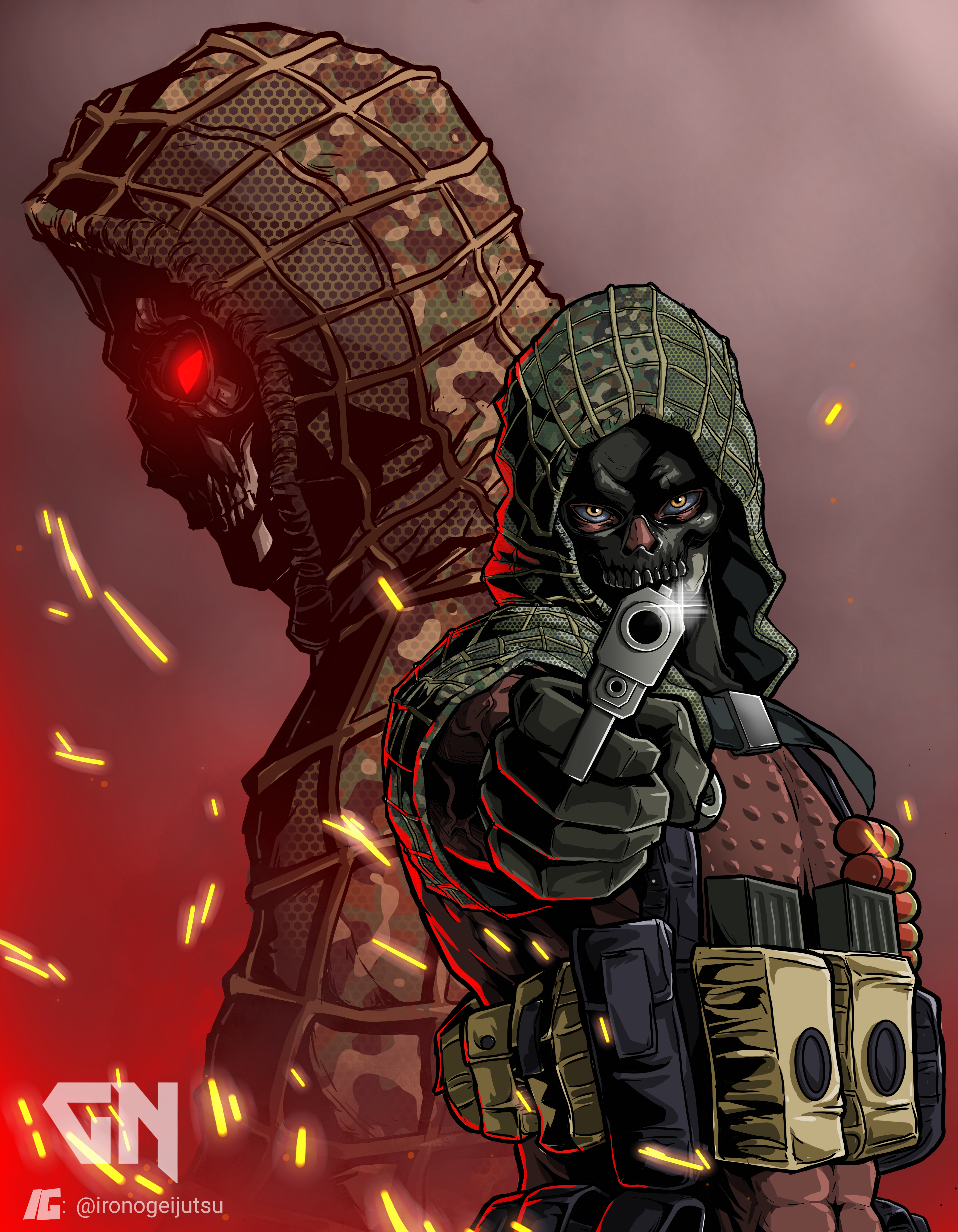 CODM Mace Fanart wallpaper