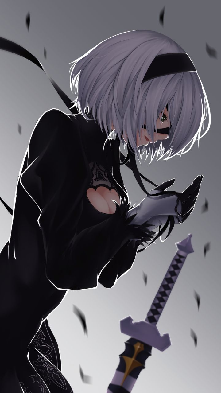 Nier Automata 2b Wallpaper Phone
