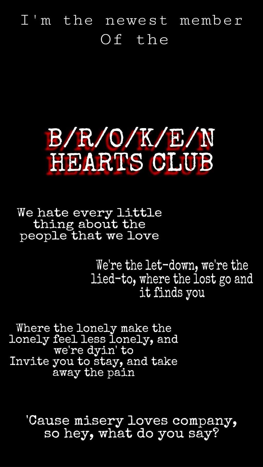 Broken Heart Club Aesthetic Broken Hearted Simpsons Wallpaper