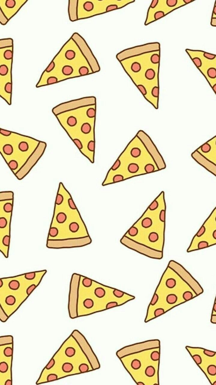 Pizza!. Cute patterns wallpaper, Pizza wallpaper, Wallpaper iphone cute
