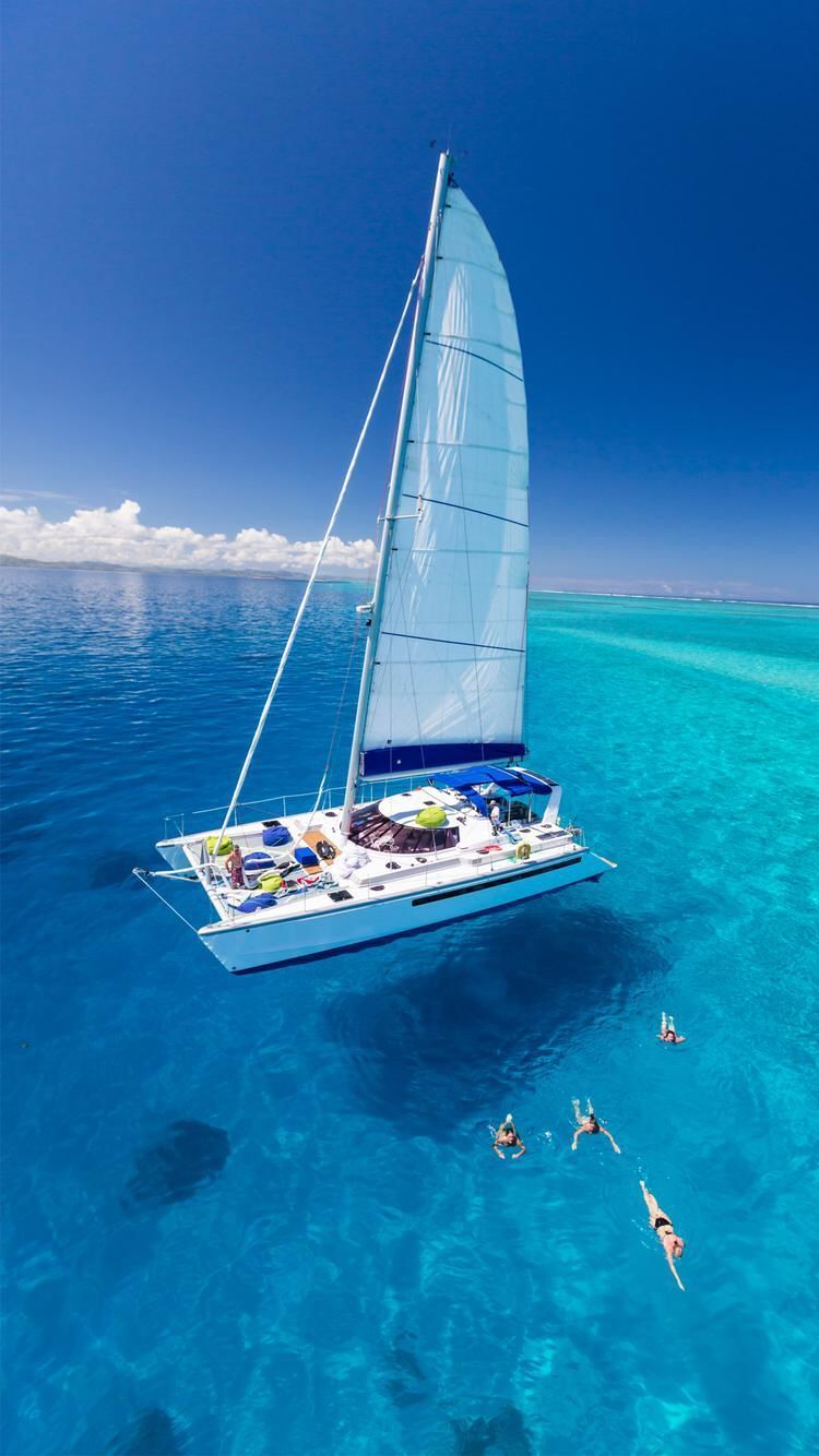 catamaran boat wallpaper