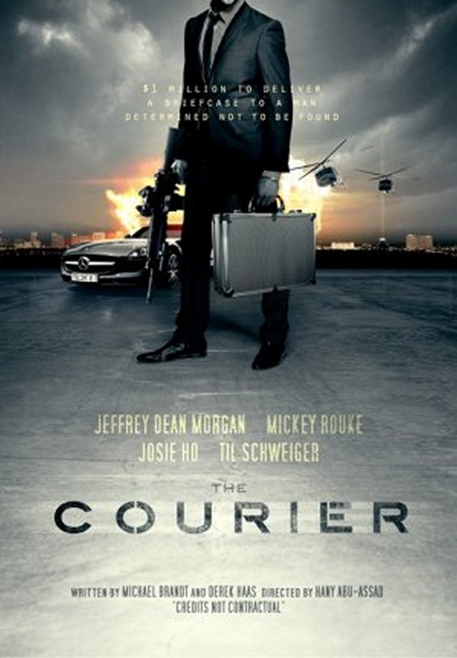 The Courier (2011). BrRip. English. Mediafire Link. Jeffrey dean morgan, Movie covers, Film