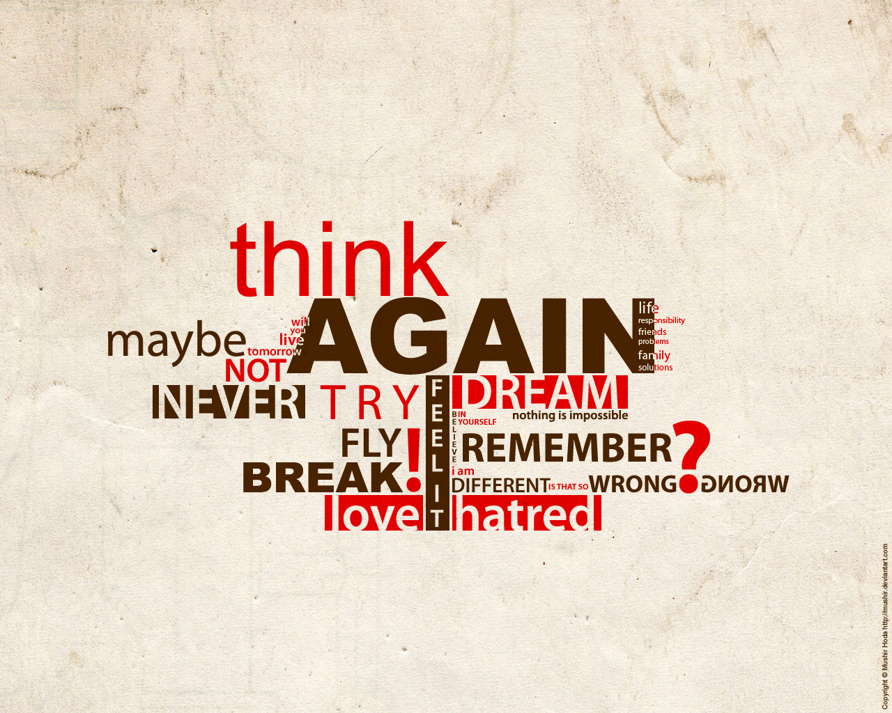 Love Text Wallpaper