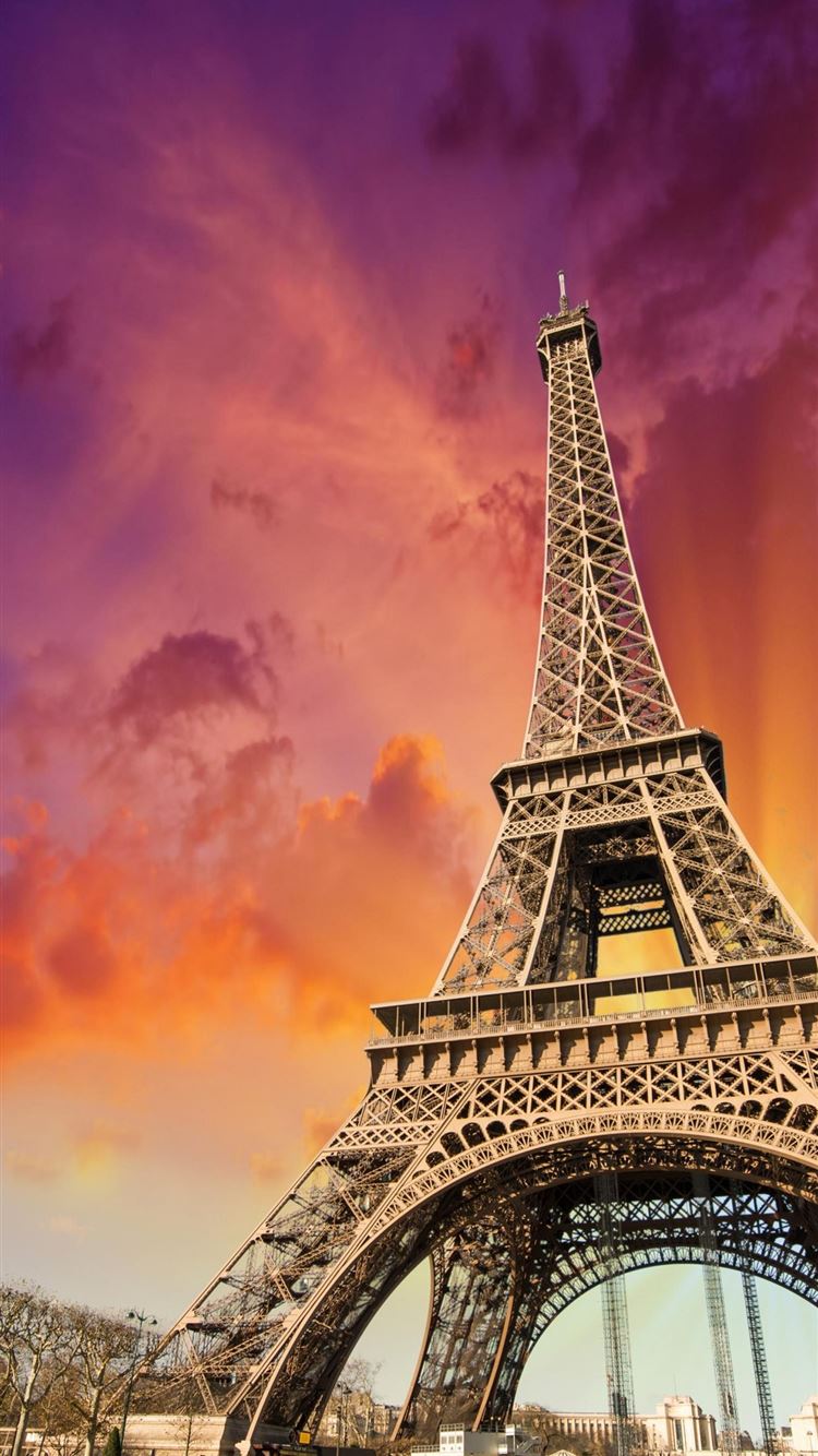Eiffel Tower Paris France Tourism Travel Eiffel To. iPhone 8 Wallpaper Free Download