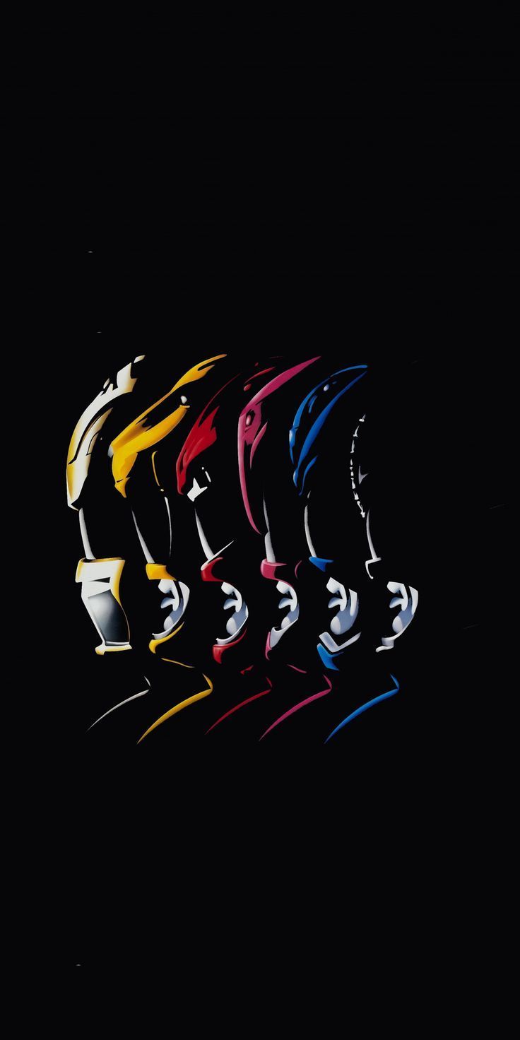 magnificent wallpaper Power Rangers minimal digital art Wallpaper. Power rangers art, Power rangers, Art wallpaper