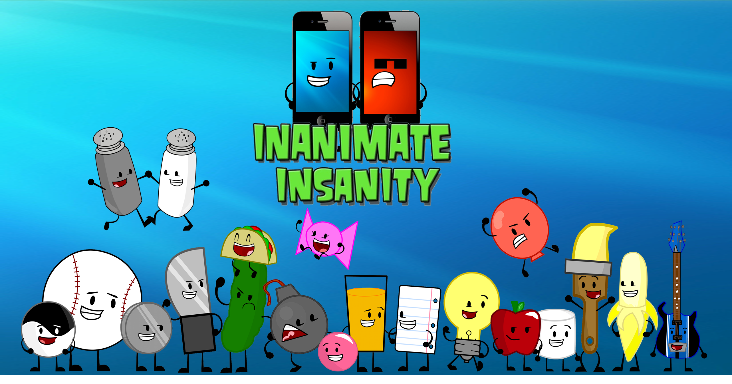 Inanimate Insanity [ Wallpaper for your PC ]. Icon emoji, Fictional characters, Art