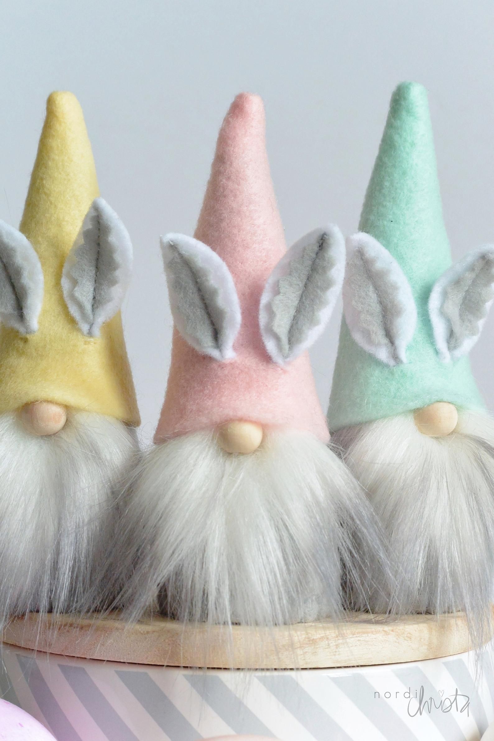 Bunny Gnome, Mini Midi Nordic Gnome® Easter Decoration, Scandinavian Tomte Made By NORDIChrista, Spring Decoration For Home. Easter Diy, Easter Crafts, Nordic Gnomes