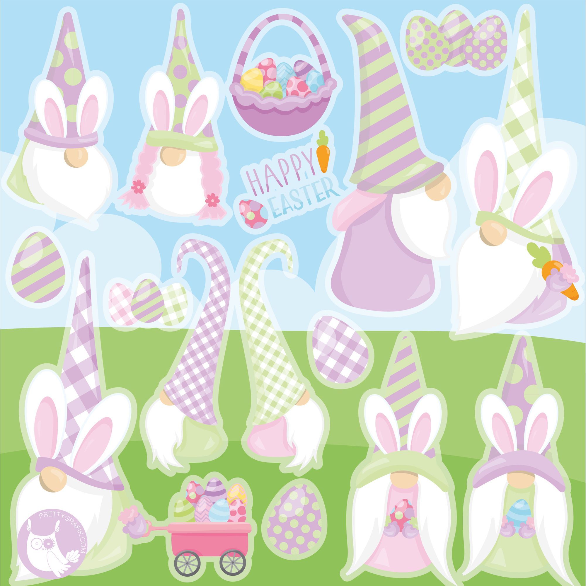 Easter Gnomes PNG Transparent Images Free Download  Vector Files  Pngtree