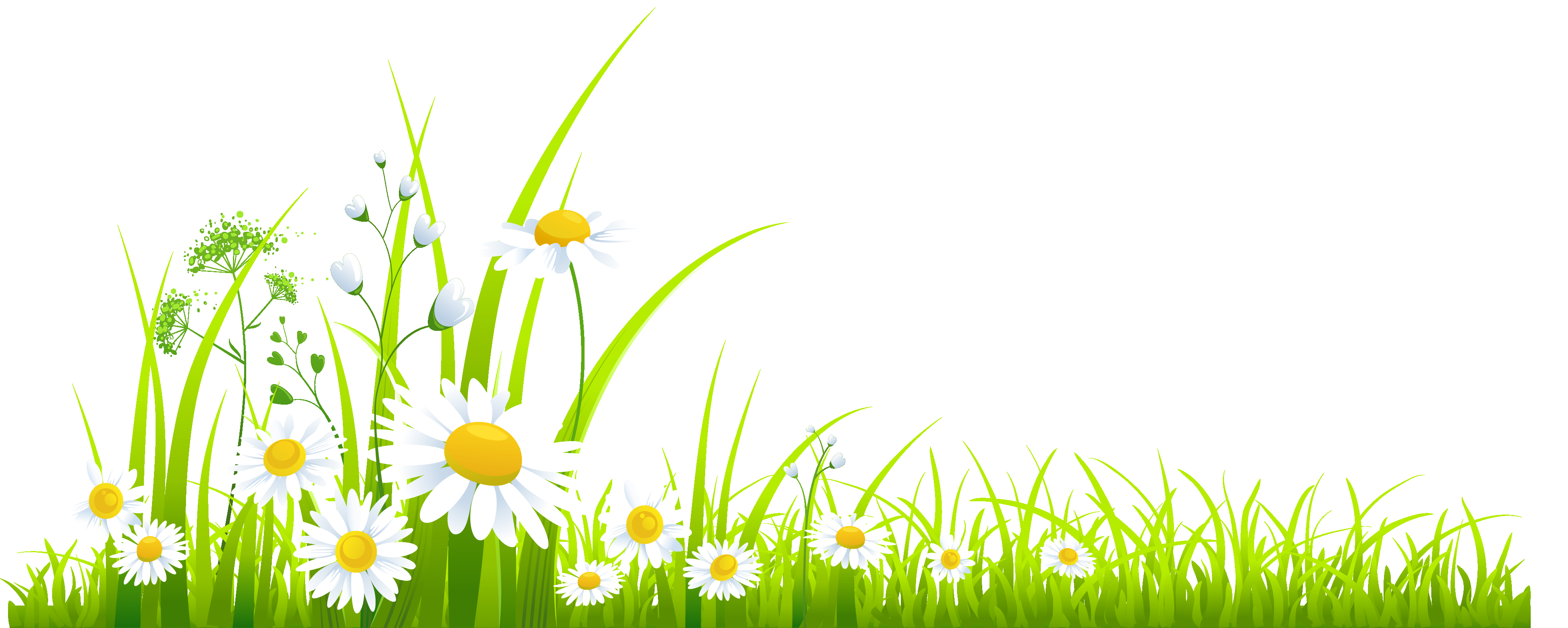 Spring Meadow Clip Art