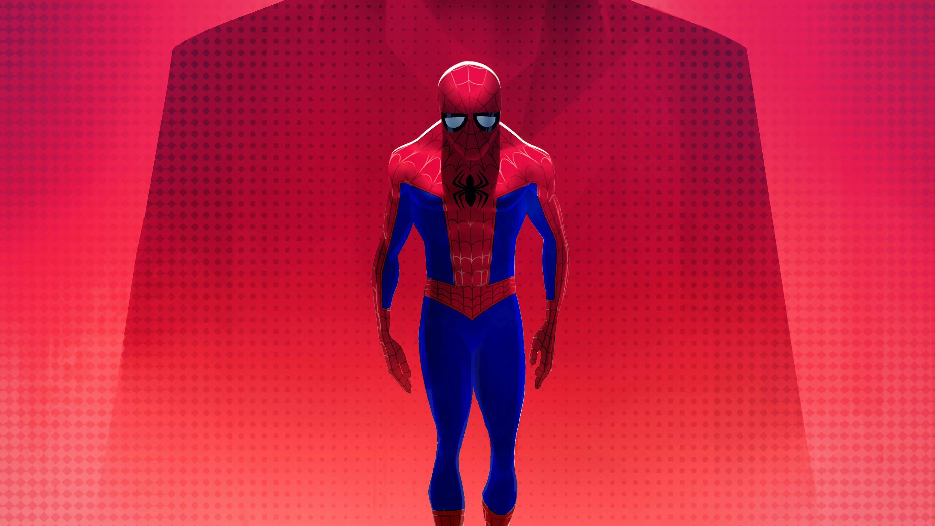 Peter Parker Spider Man: Into The Spider Verse 4K