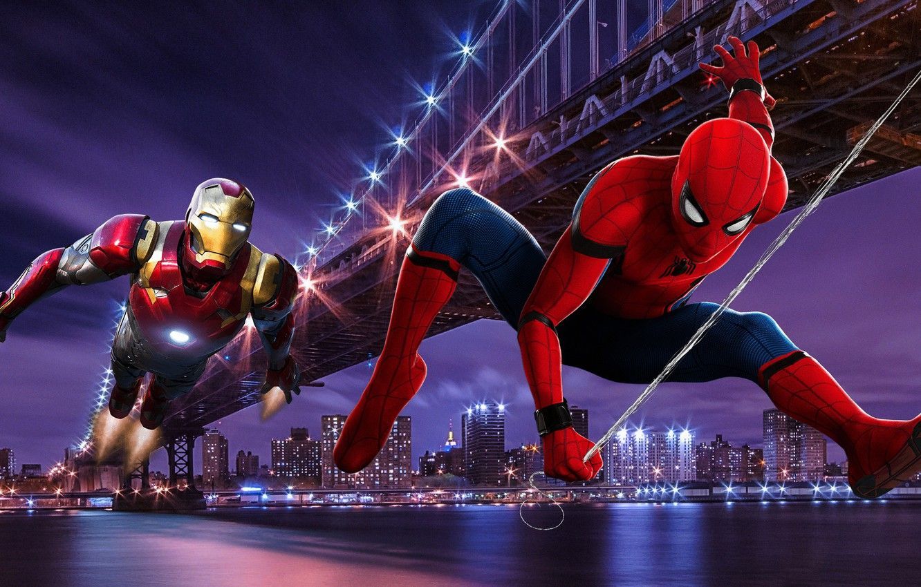 Spider Man And Iron Man Wallpaper Free Spider Man And Iron Man Background