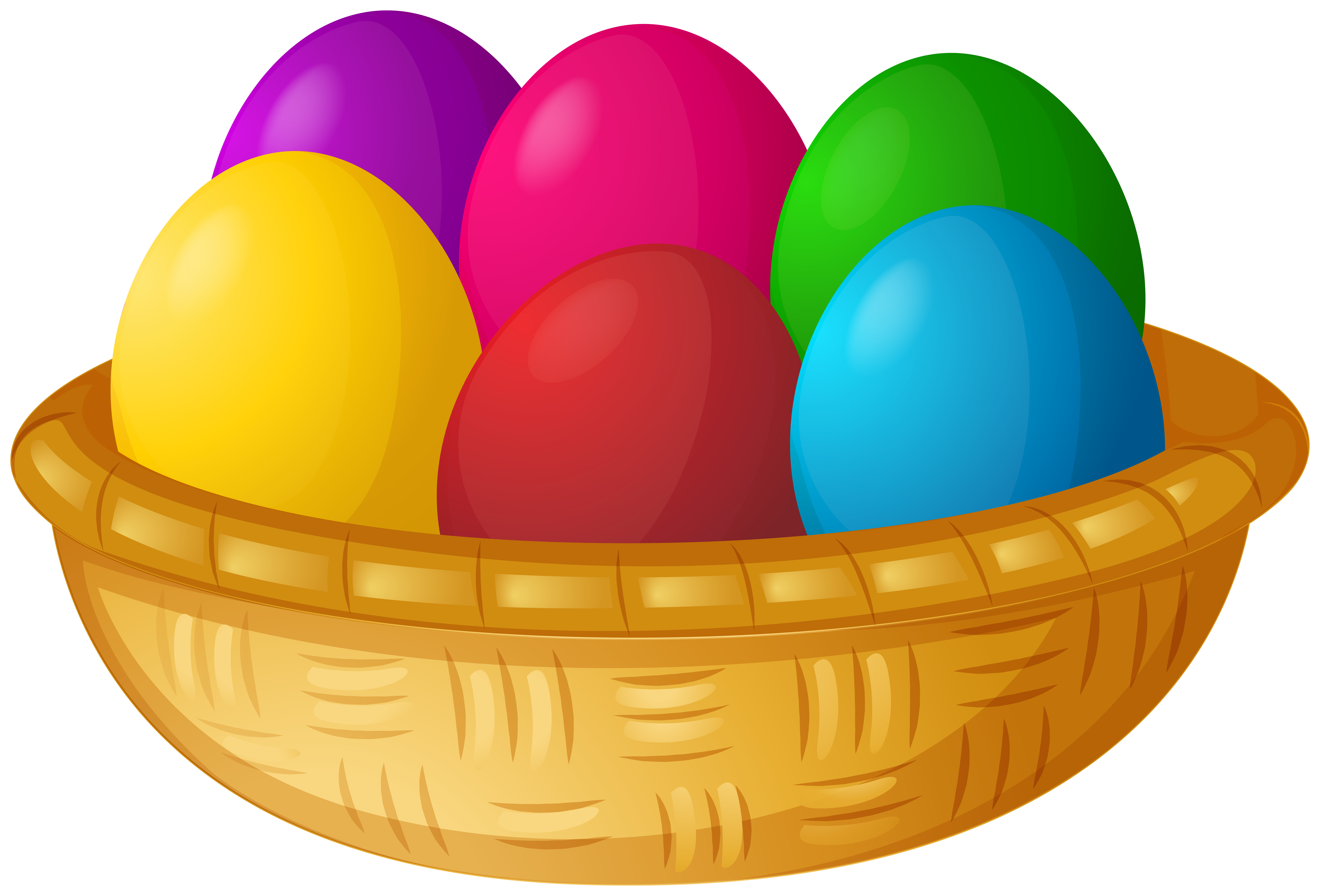 Bow With Easter Eggs Transparent Image Quality Image And Transparent PNG Free Clipart