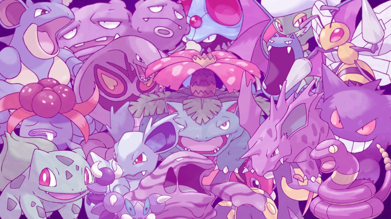 Pink Pokemon Desktop Wallpaper