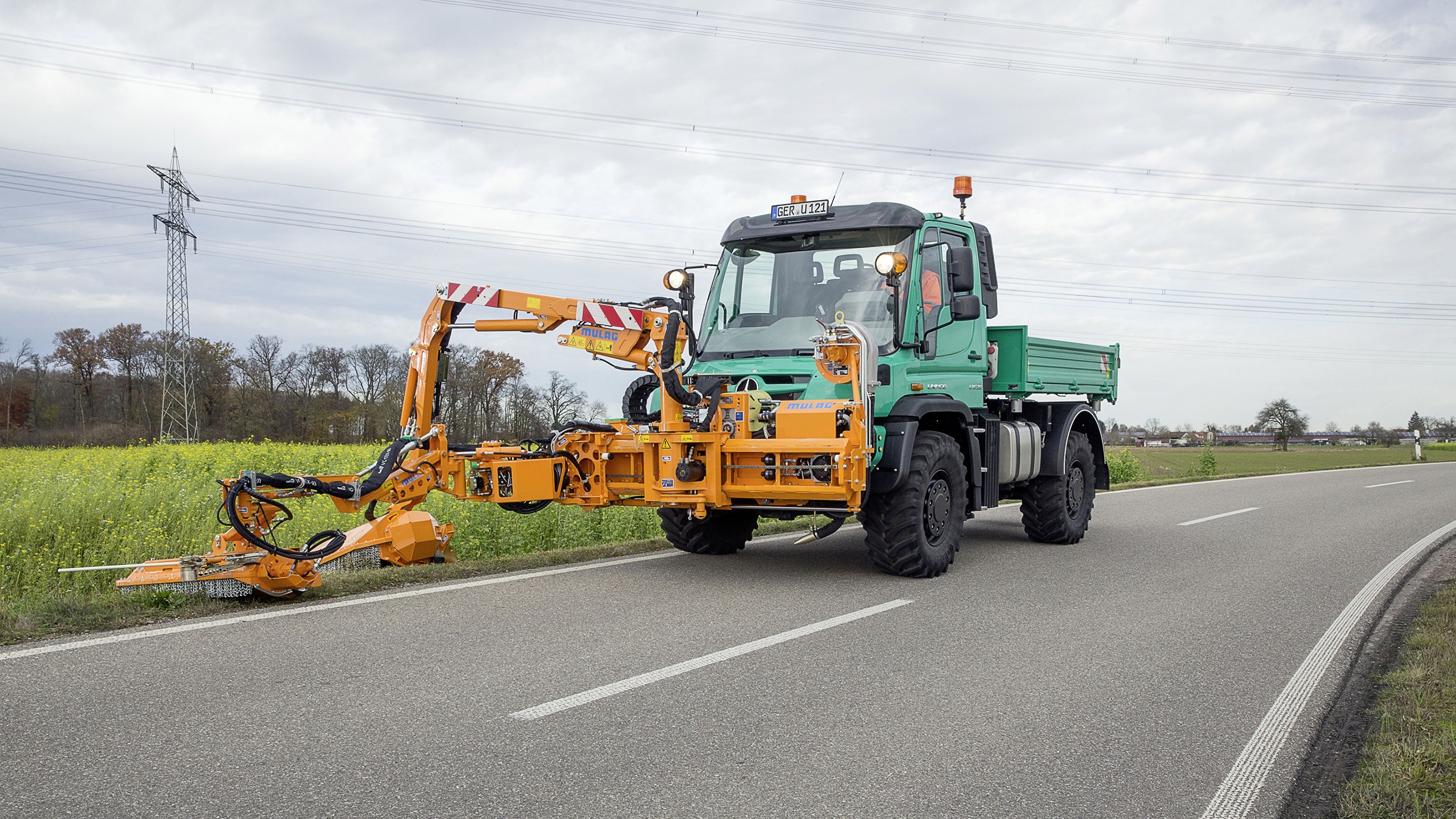 Desktop Wallpaper Trucks Mercedes Benz 2016 18 Unimog U 3840x2160