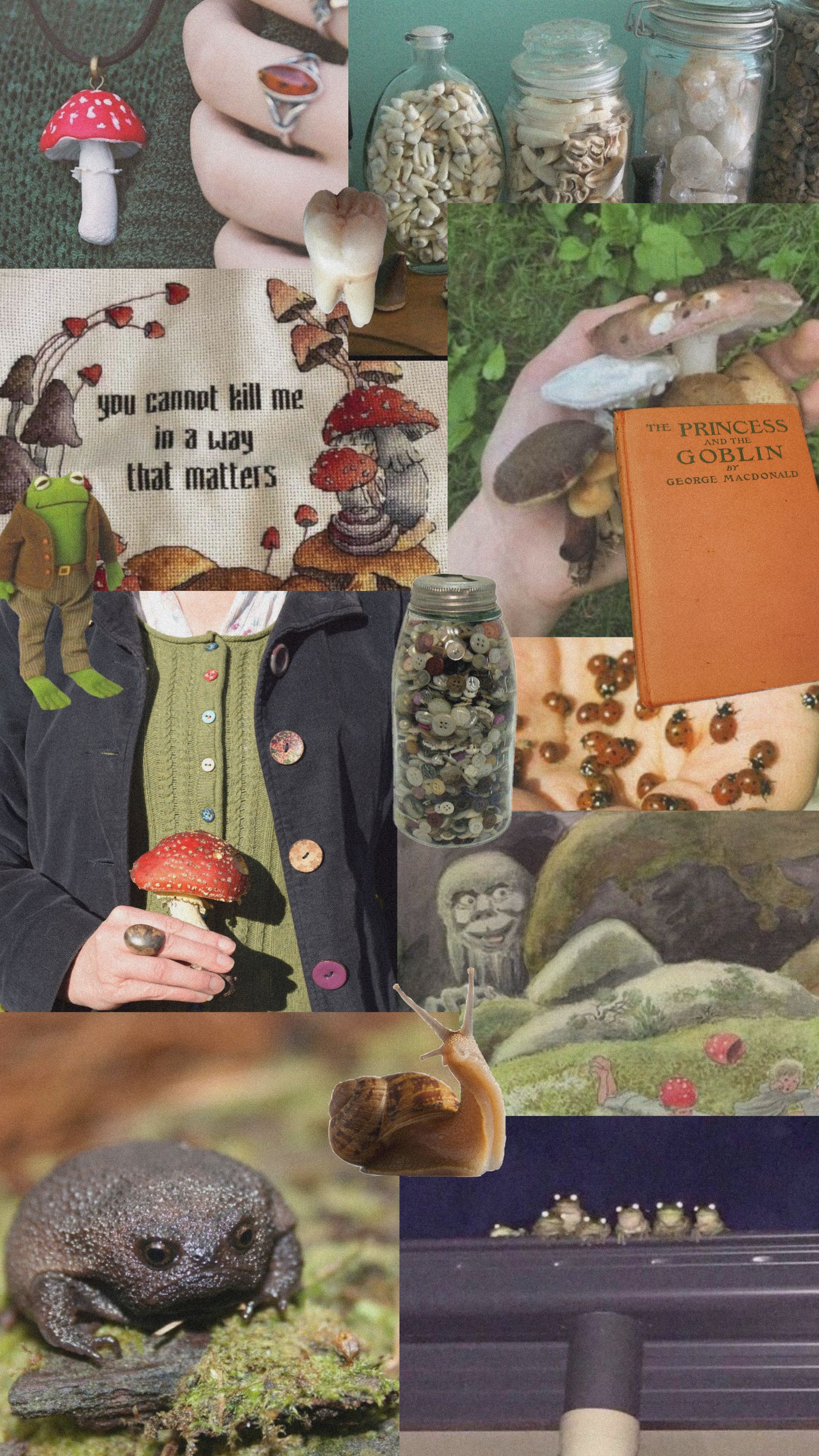 goblincore aesthetic  Goblincore aesthetic, Aesthetic collage