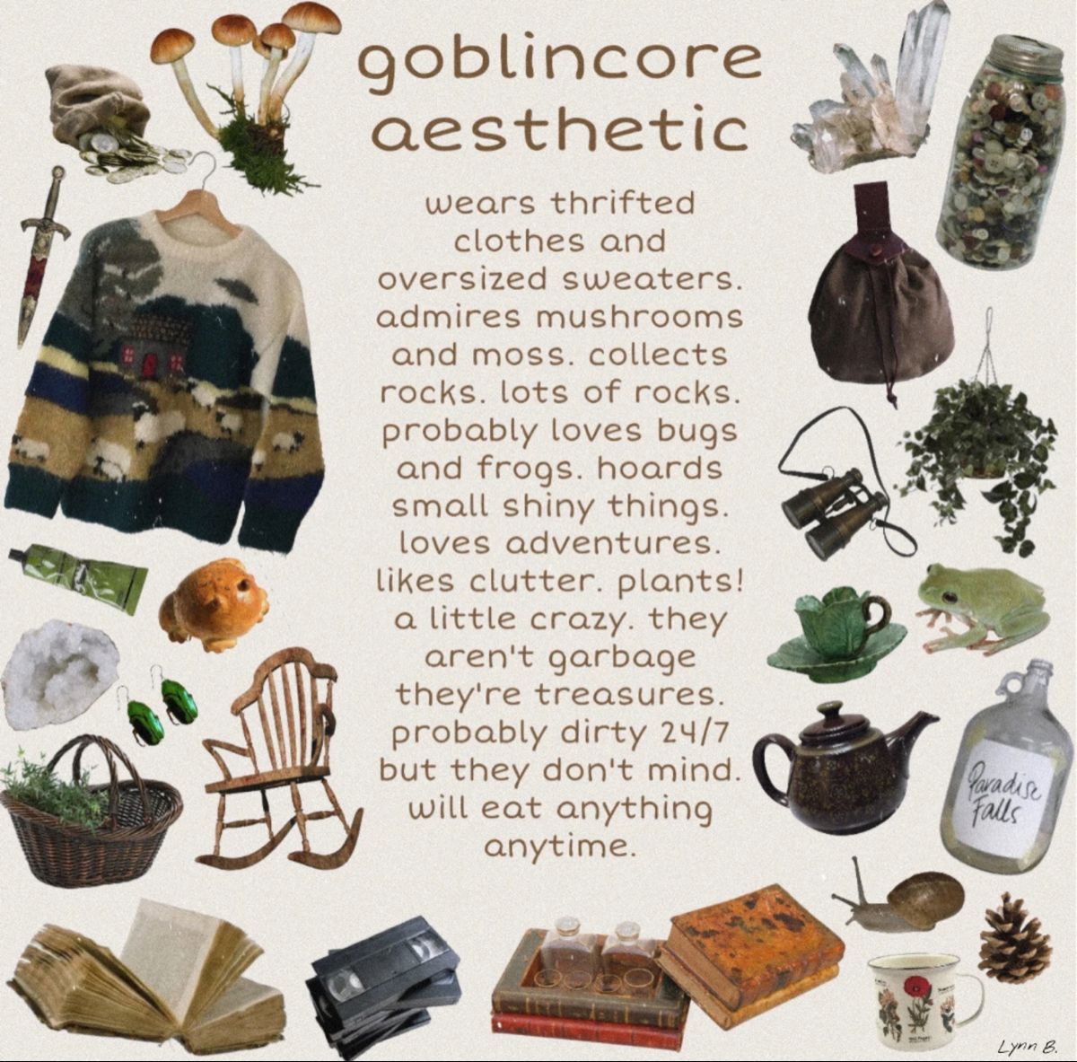goblincore aesthetic. Aesthetic collage, Goblin, Aesthetic