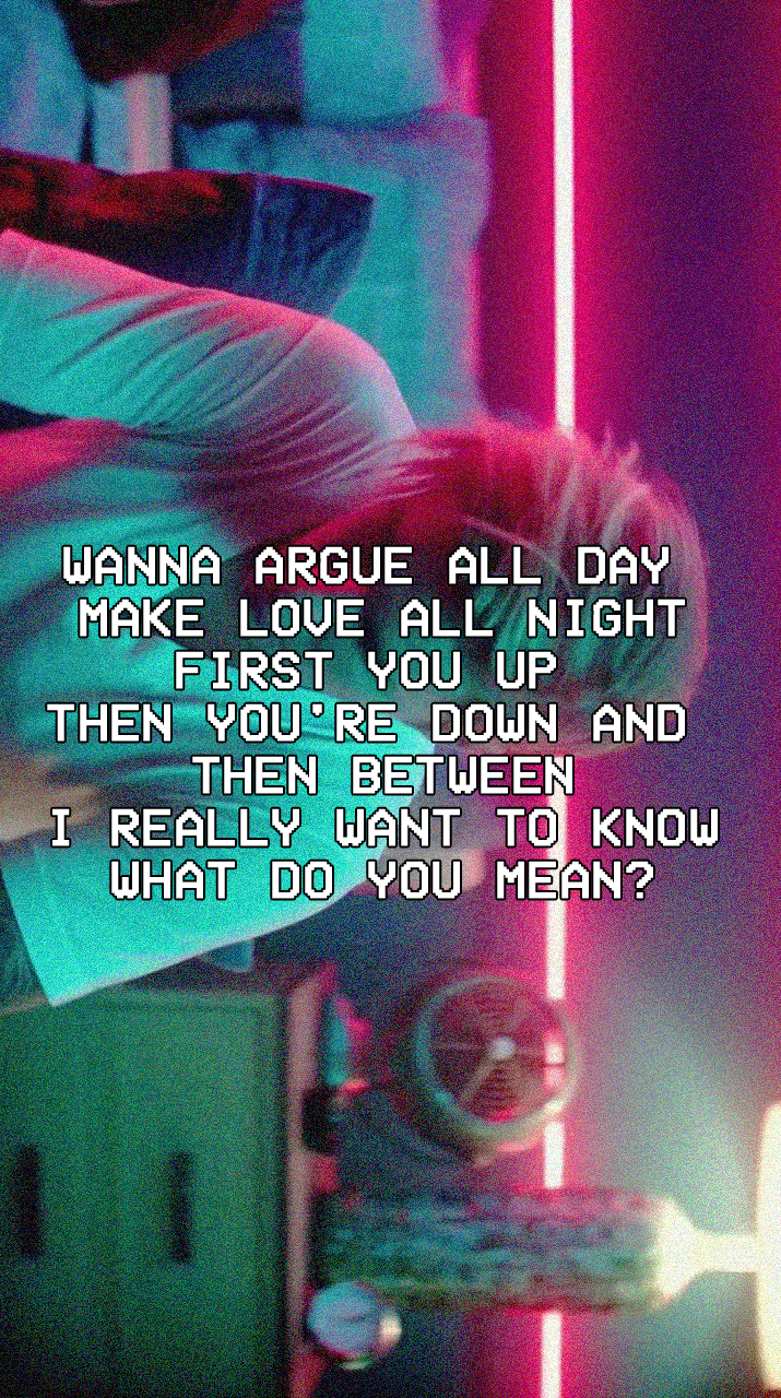 lyrics What do You Mean Bieber lockscreens full size. by REVIVALOCKS. ” give like or reblog if you save. Singer quote, Music lyrics, Meant to be quotes