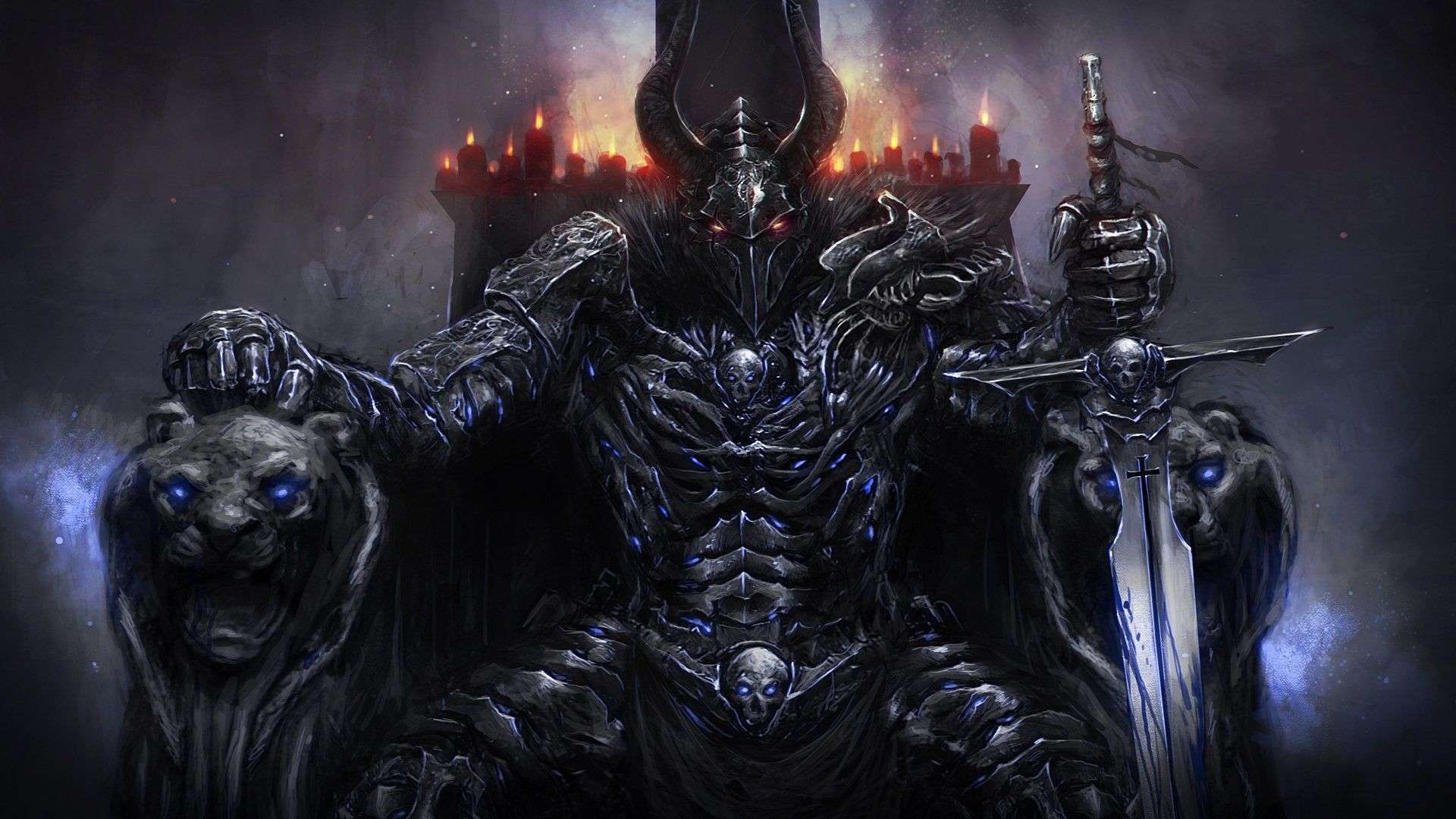 Dark King Wallpaper 4k