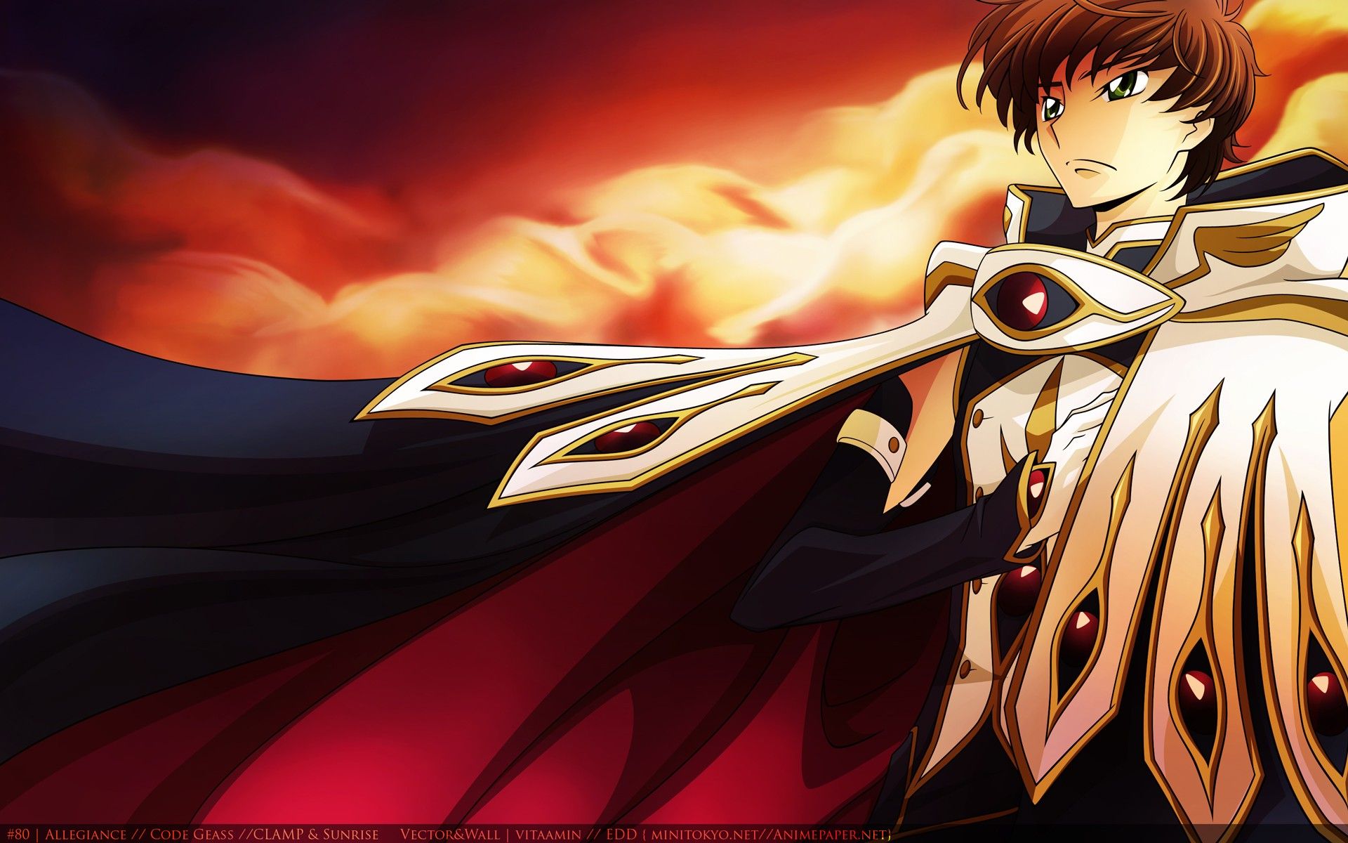 Code Geass Lelouch Lamperouge Suzaku Kururugi.iPhone 6 wallpaper