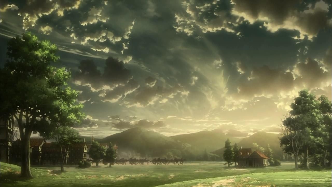Attack On Titan Scenery Wallpapers Wallpaper Cave