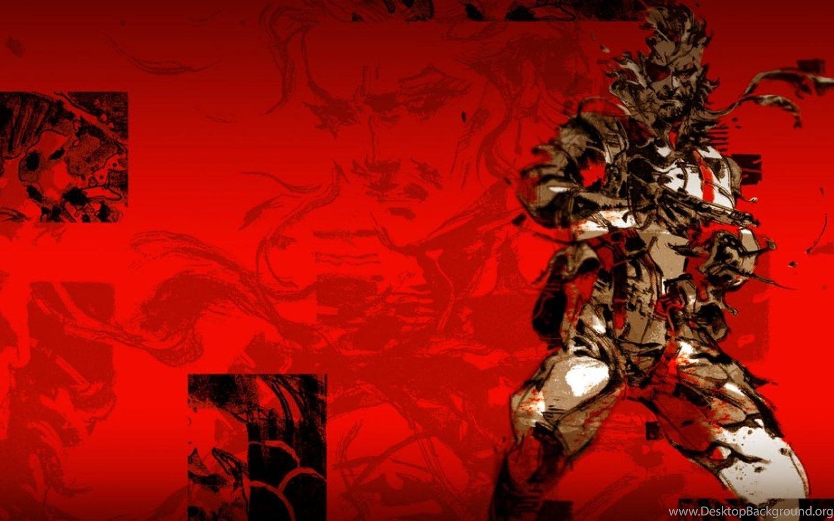 Metal Gear Solid Snake Eater Art HD Wallpaper Desktop Background