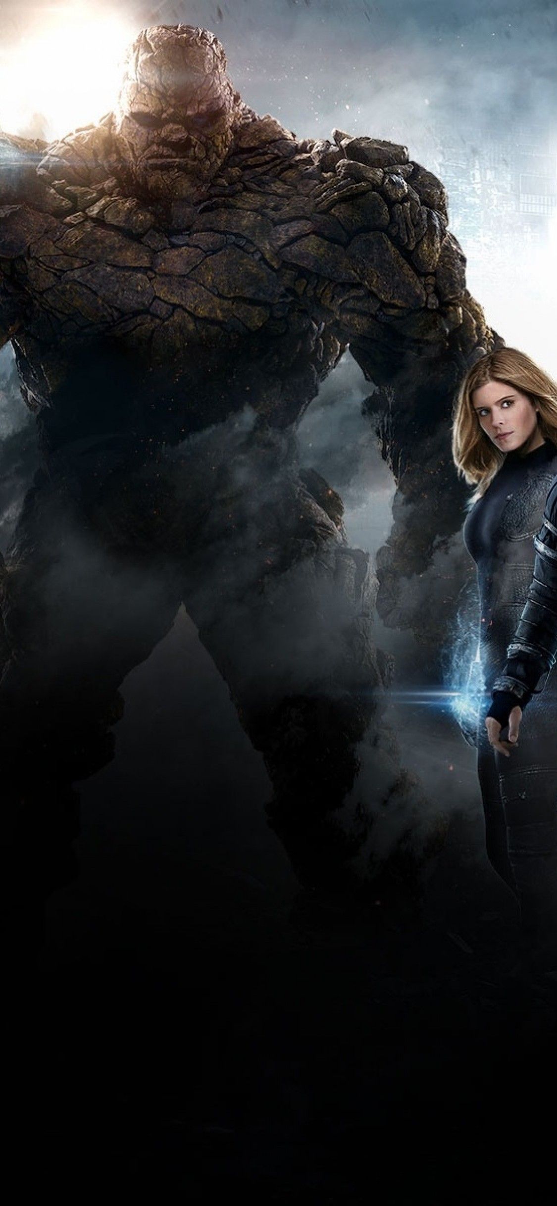 Download 1125x2436 Fantastic Four 2015, Mister Fantastic, Human Torch Wallpaper for iPhone 11 Pro & X