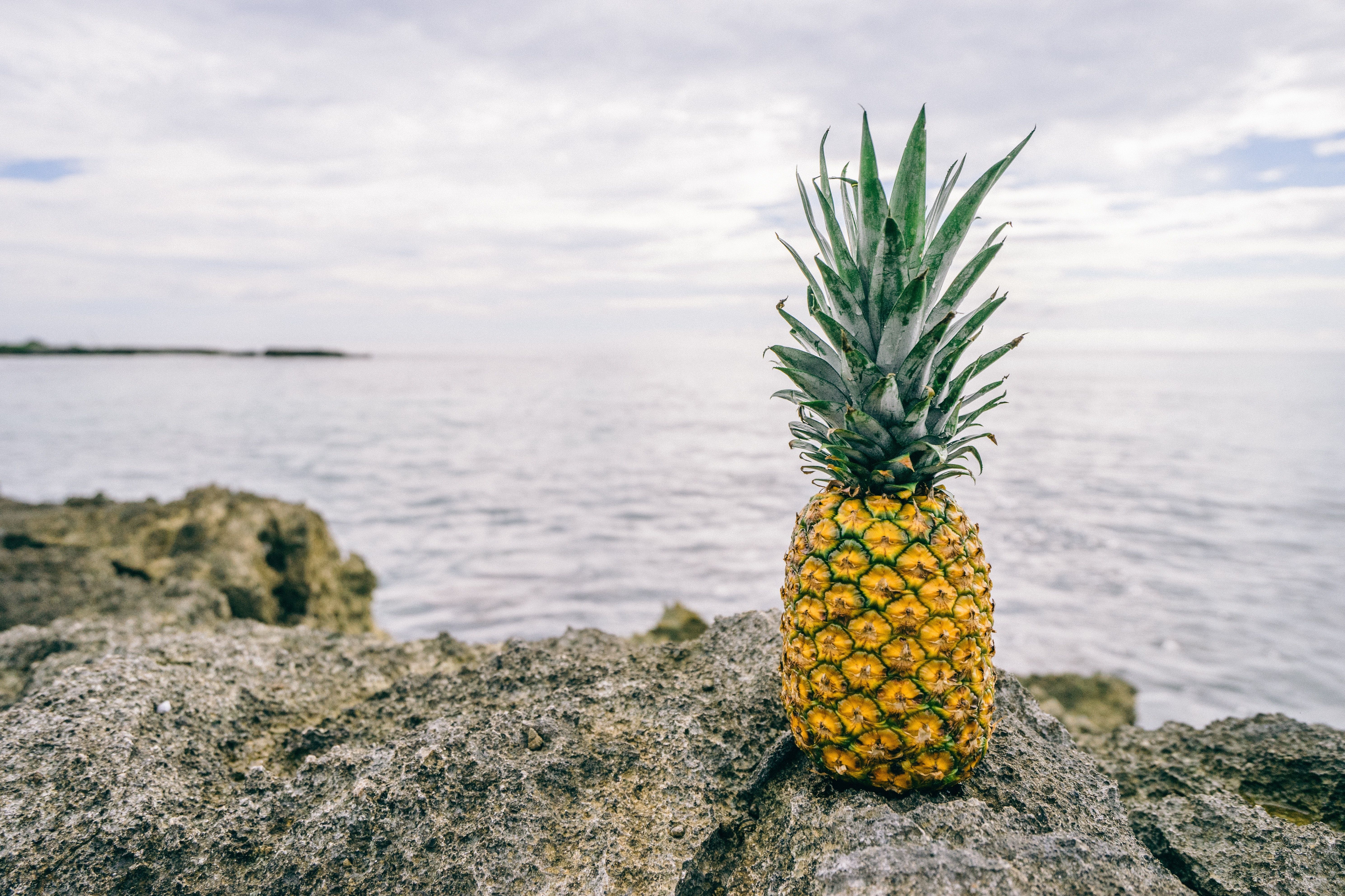 Pineapple Beach Wallpaper