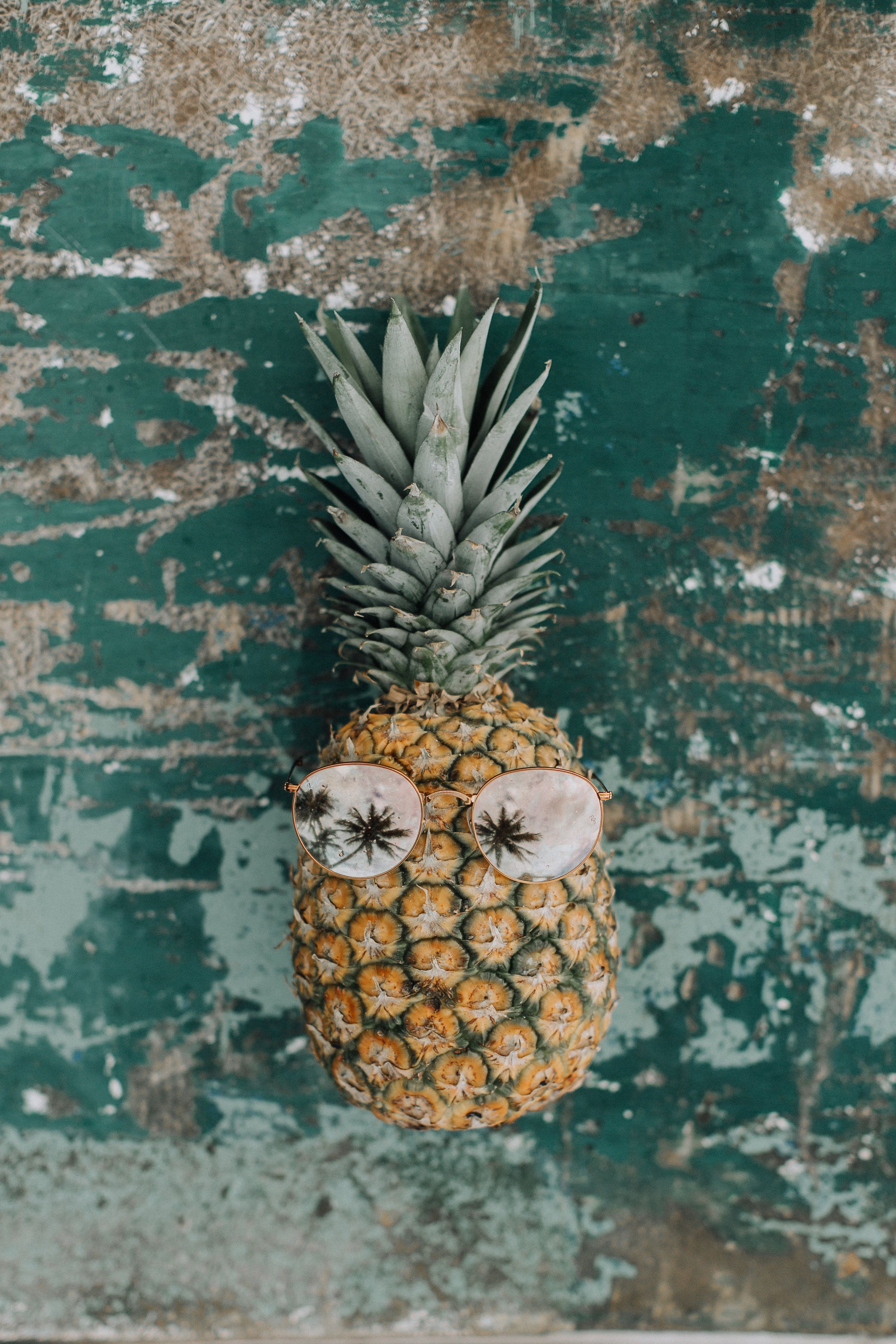 Pineapple Beach Wallpaper