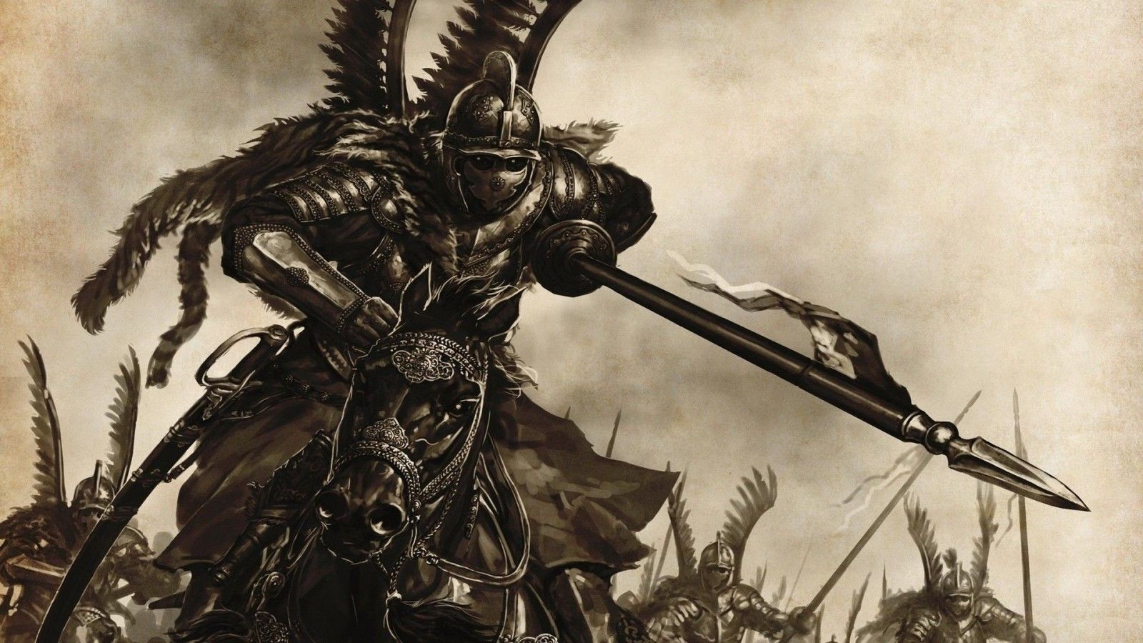 Wallpaper, 1920x1080 px, Mount and Blade, Mount Blade With Fire and Sword, winged hussar 1920x1080