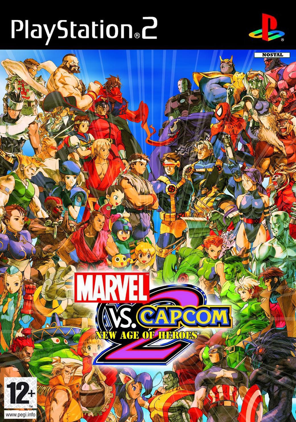 Marvel vs Capcom 2 -N CoverArt by Nostal on DeviantArt
